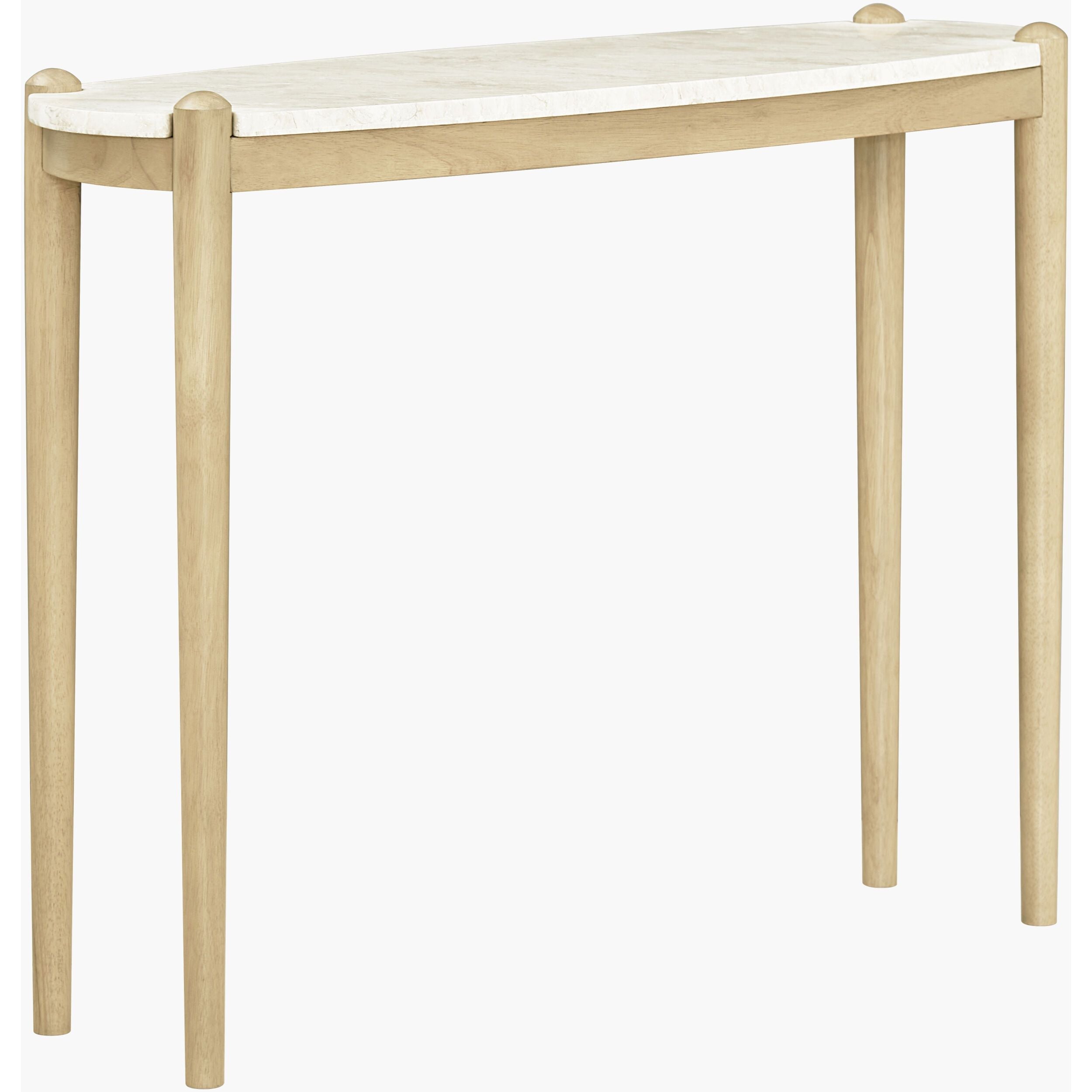 Becki Owens x LIVABLISS Coronado Marble Topped Console Table - Image 3