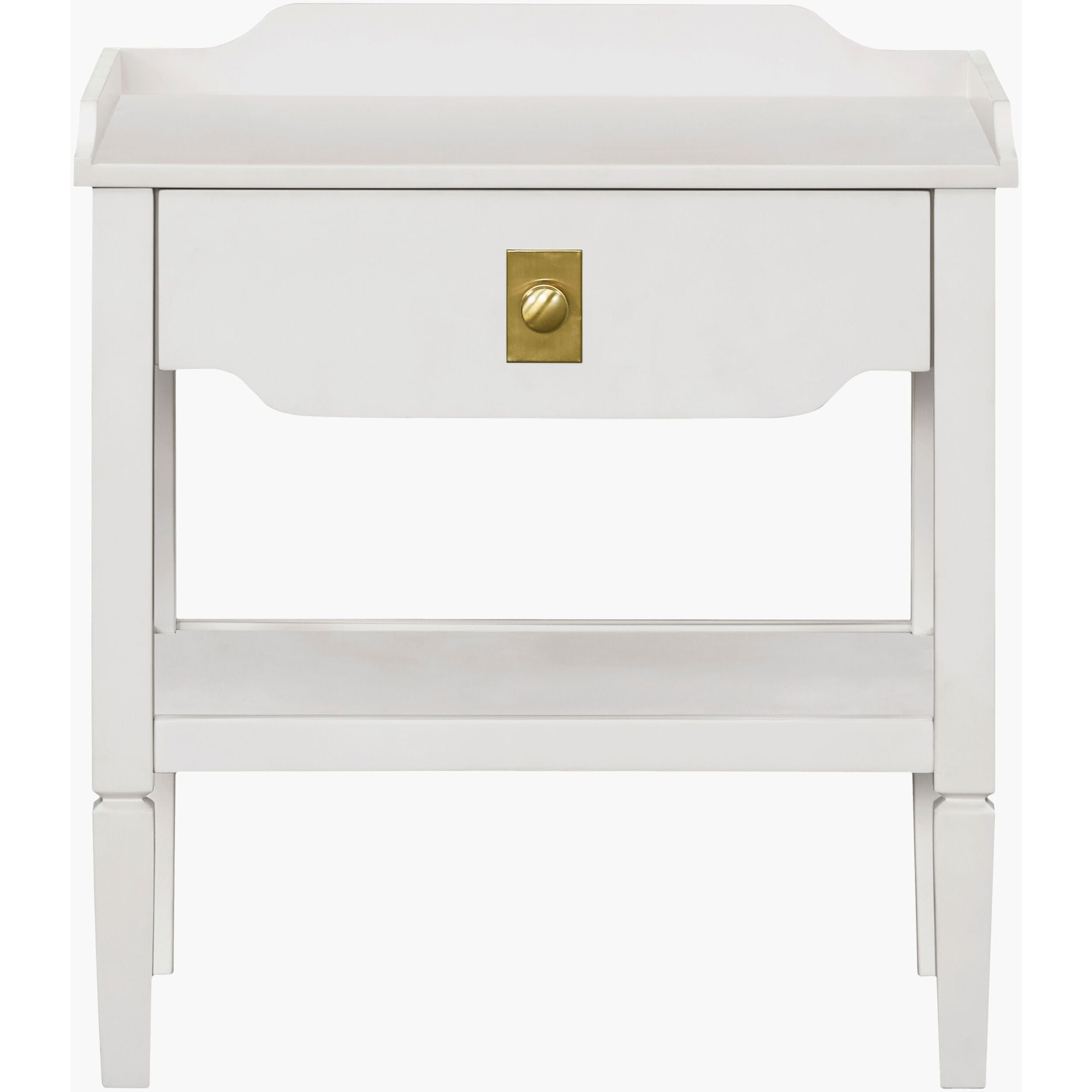 Becki Owens x LIVABLISS Doheny End Table in White - Image 3