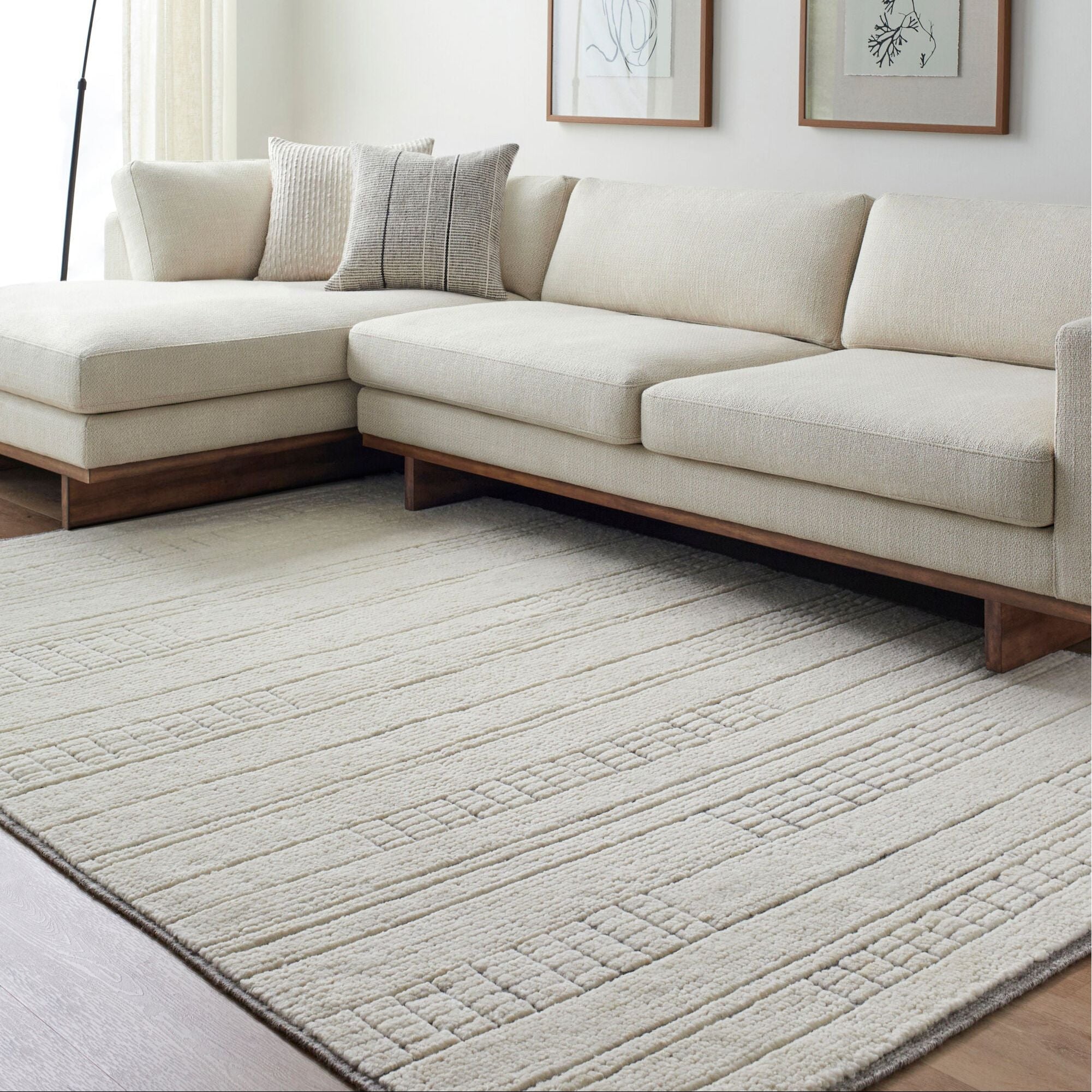 Becki Owens x SURYA Davey Handmade Wool Rug - Image 1
