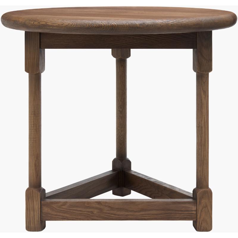 Becki Owens x SURYA Leandro End Table in Brown Brushed Oak
