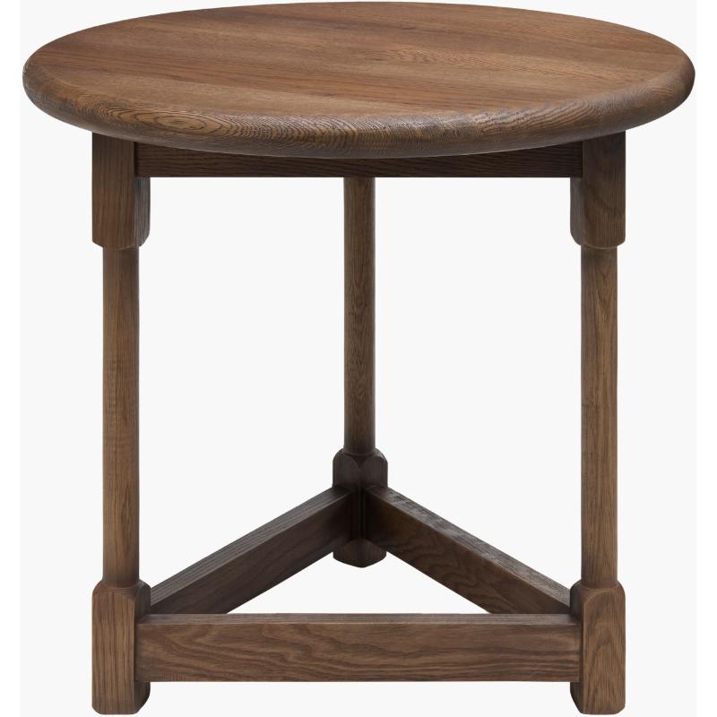 Becki Owens x SURYA Leandro End Table in Brown Brushed Oak - Image 2