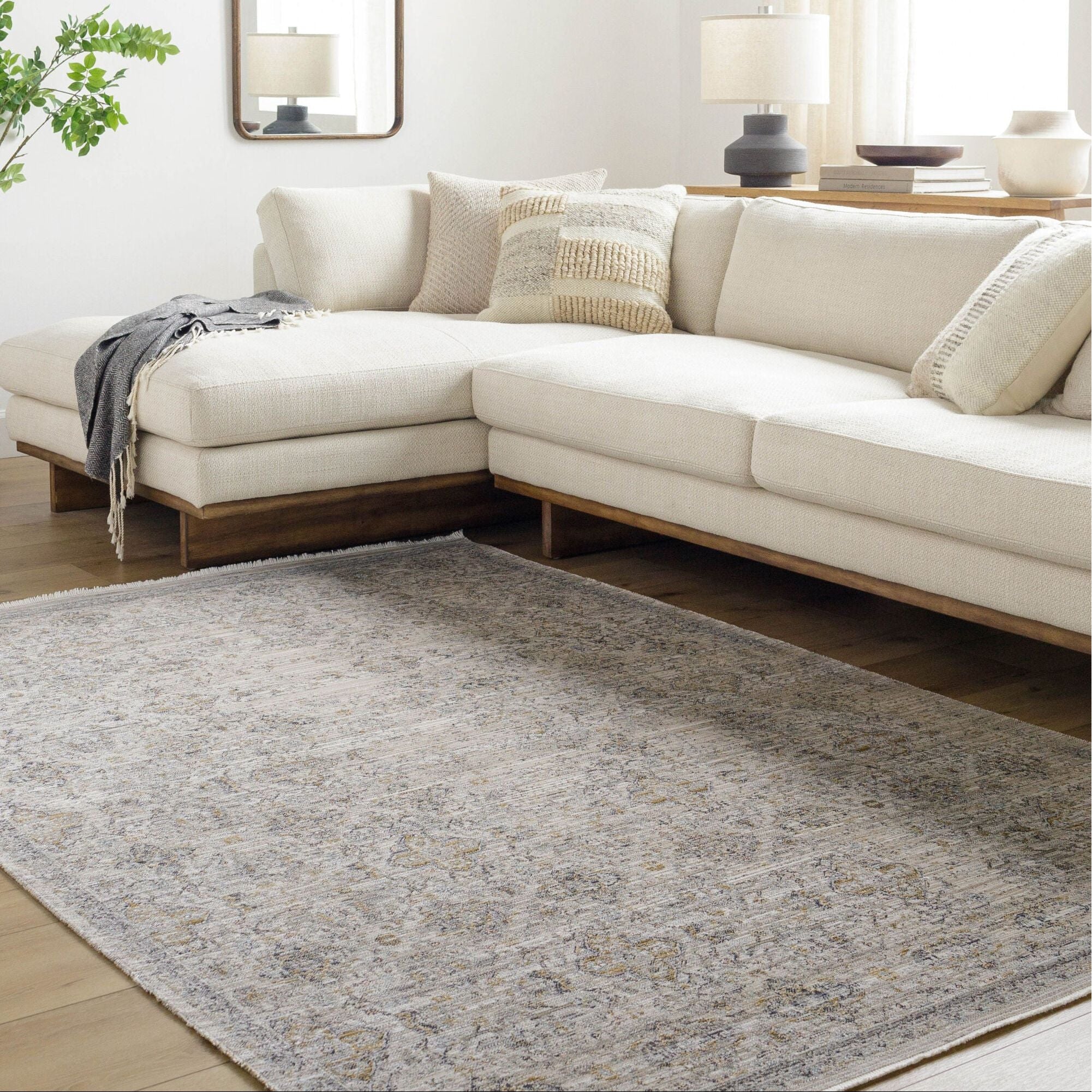 Becki Owens x LIVABLISS Ren Machine Woven Rug - Image 1