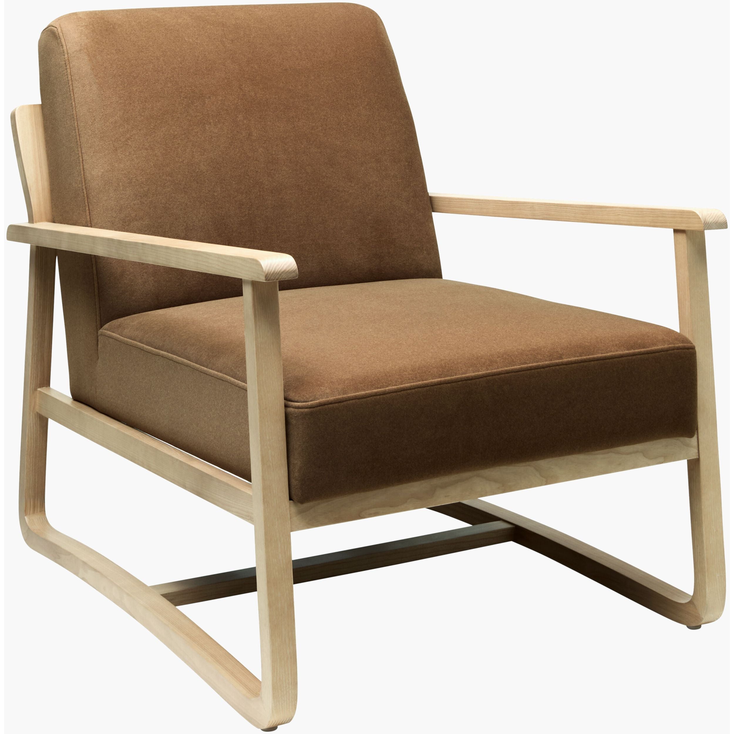 Becki Owens x SURYA Molera Accent Chair in Brown - Image 2