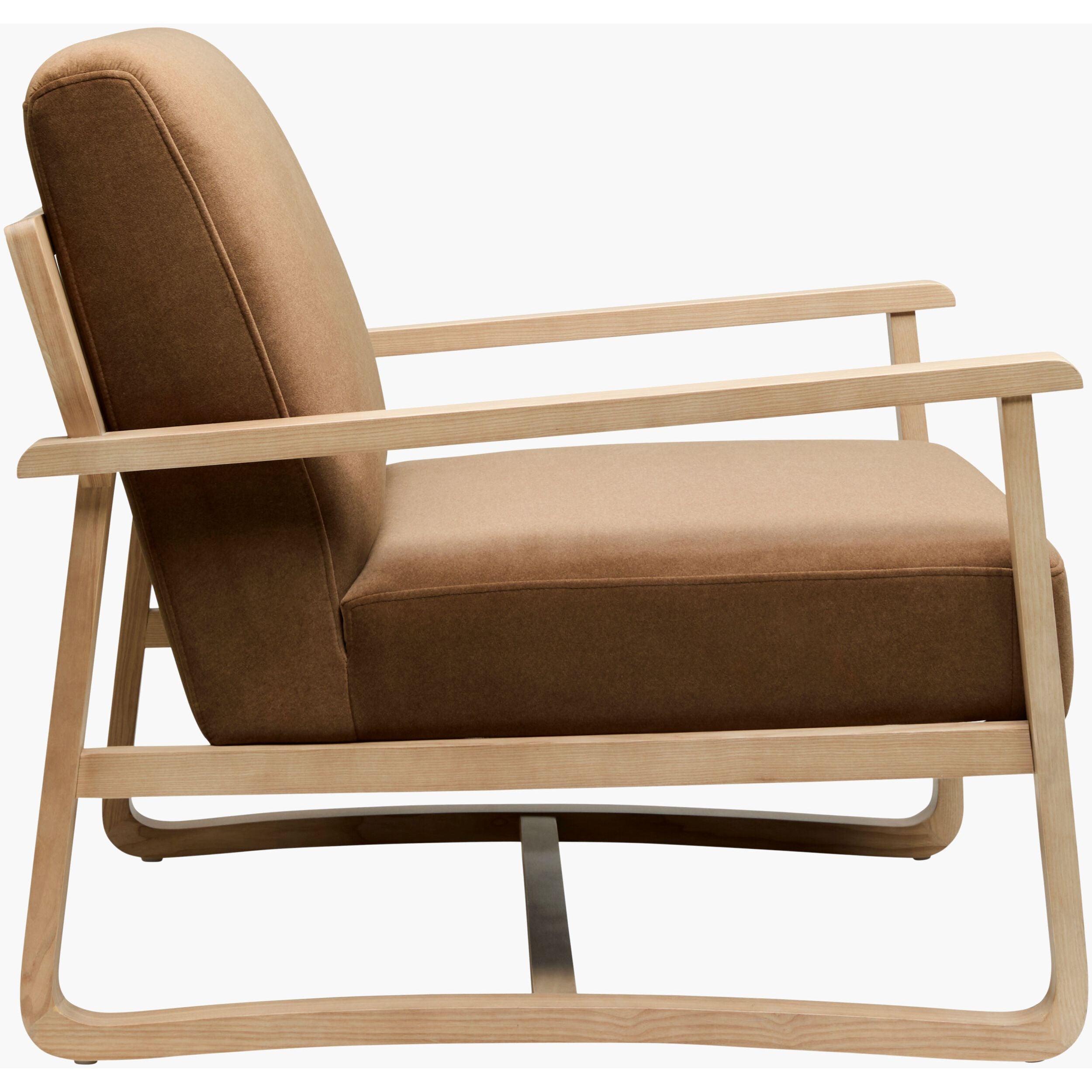 Becki Owens x SURYA Molera Accent Chair in Brown - Image 3