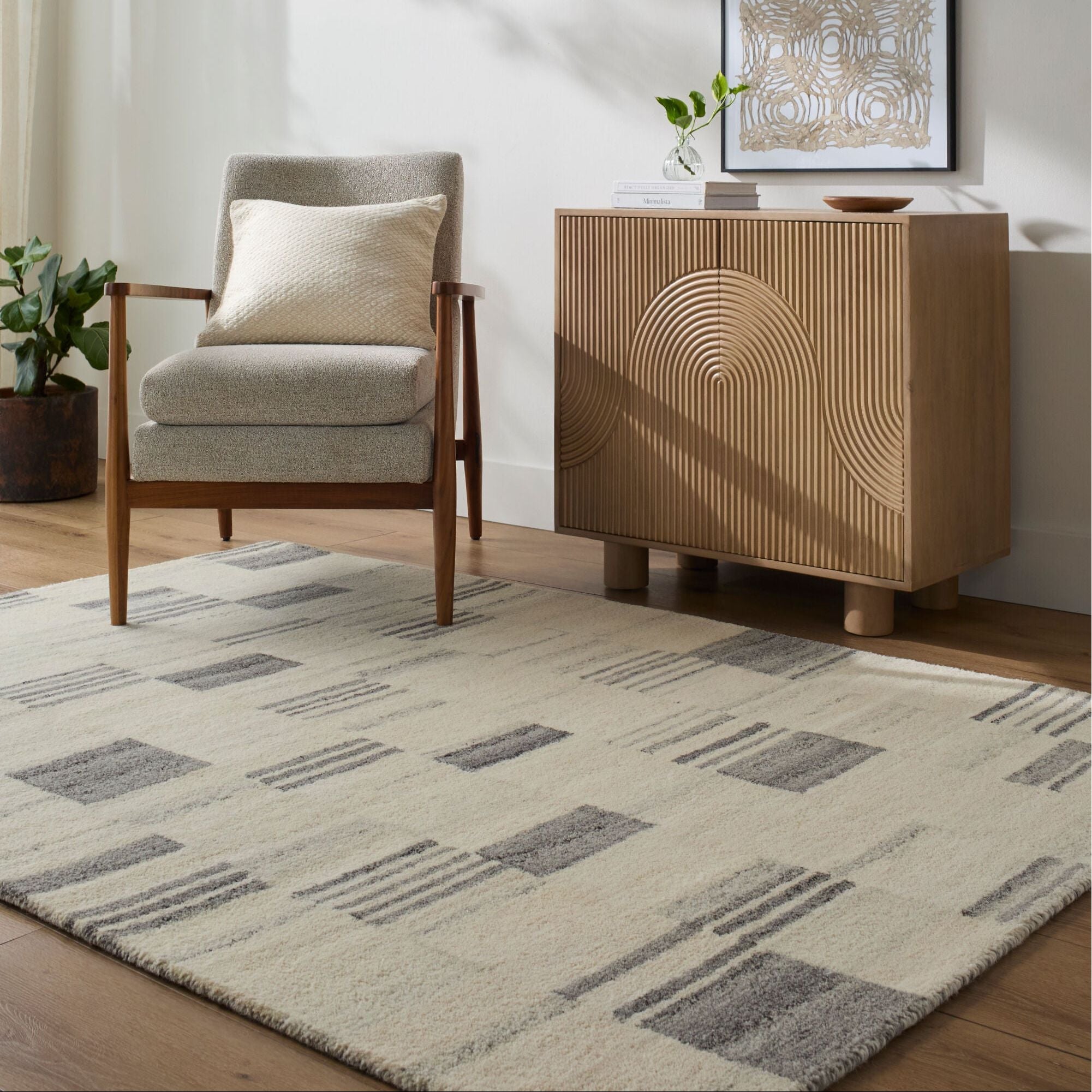 Becki Owens x LIVABLISS Max Handmade Wool Rug ~ Custom Sizes Available! - Image 1
