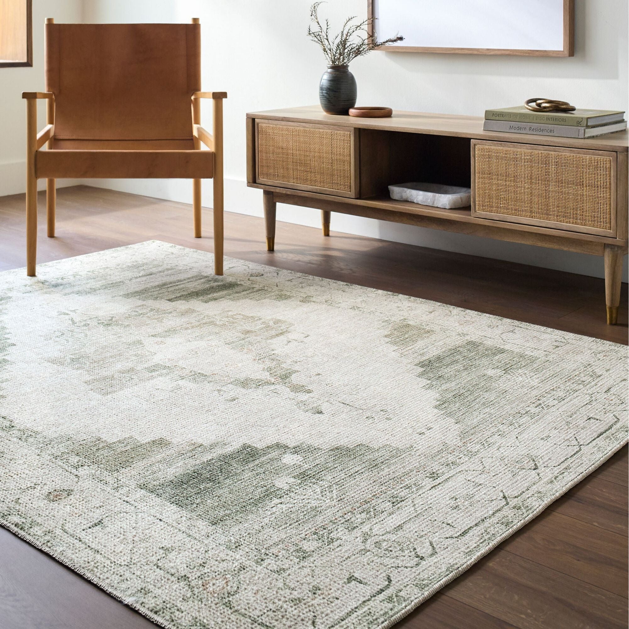 Becki Owens x LIVABLISS Luca Machine Woven Rug - Image 1