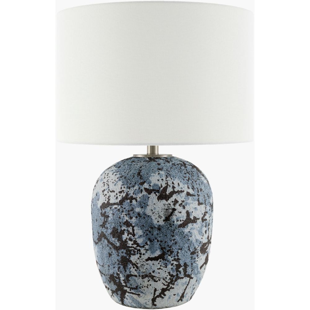Becki Owens x LIVABLISS Nerina Concrete Accent Lamp in Textured Gray - Image 2