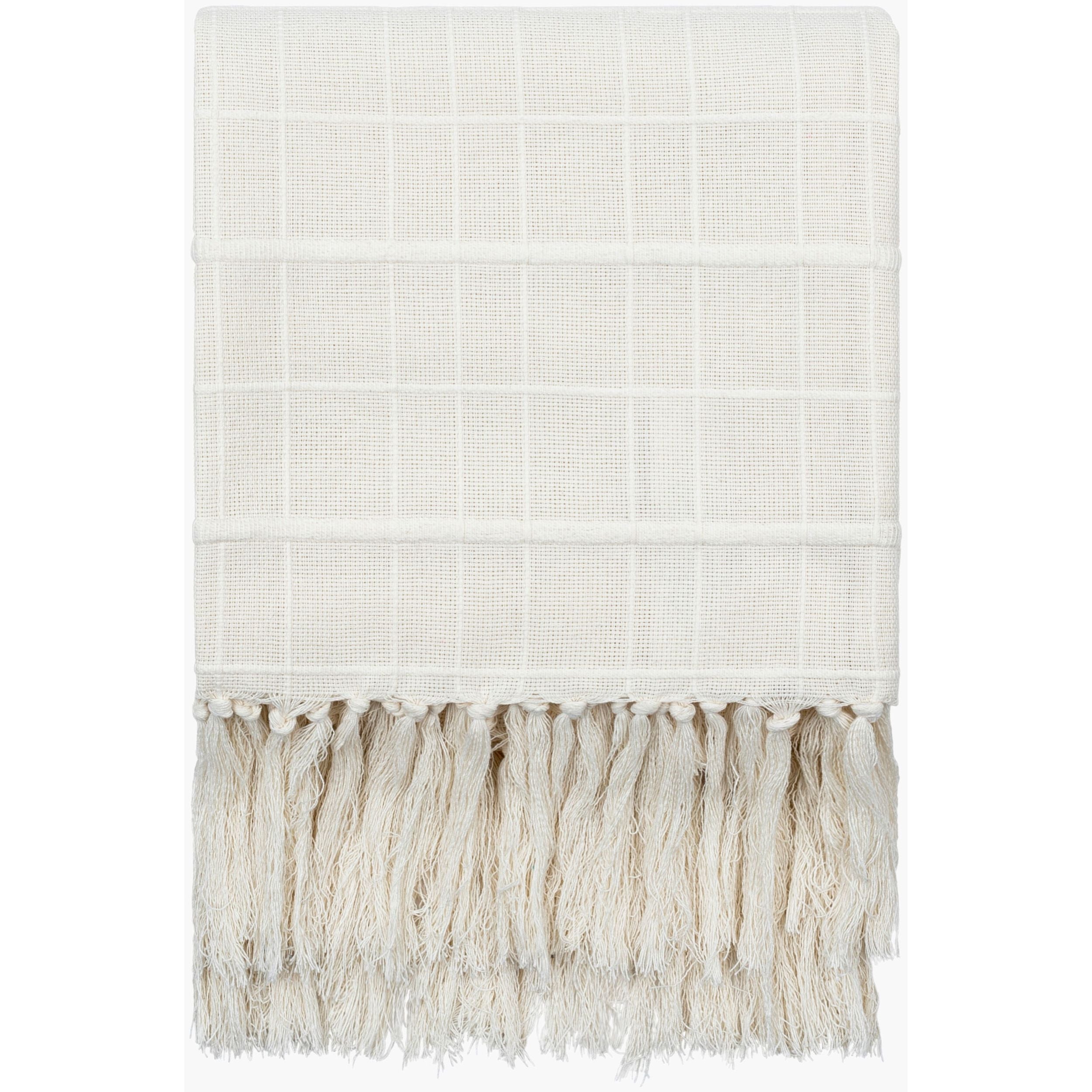 Becki Owens x LIVABLISS Prolo Throw in Cream ~ 50" x 60" - Image 3