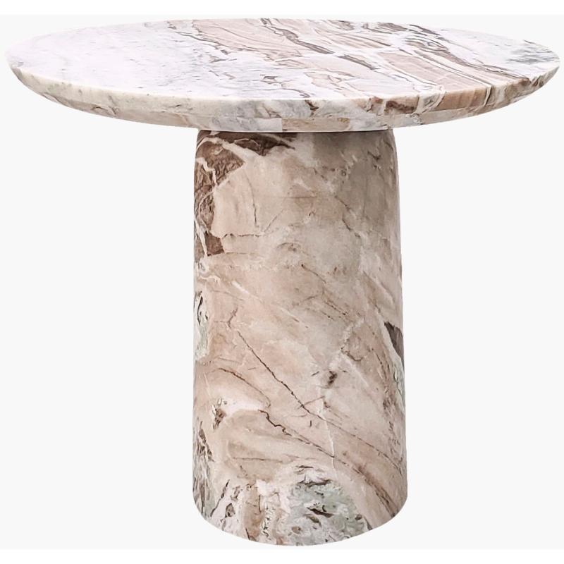 Becki Owens x SURYA Portola Marble End Table - Image 2