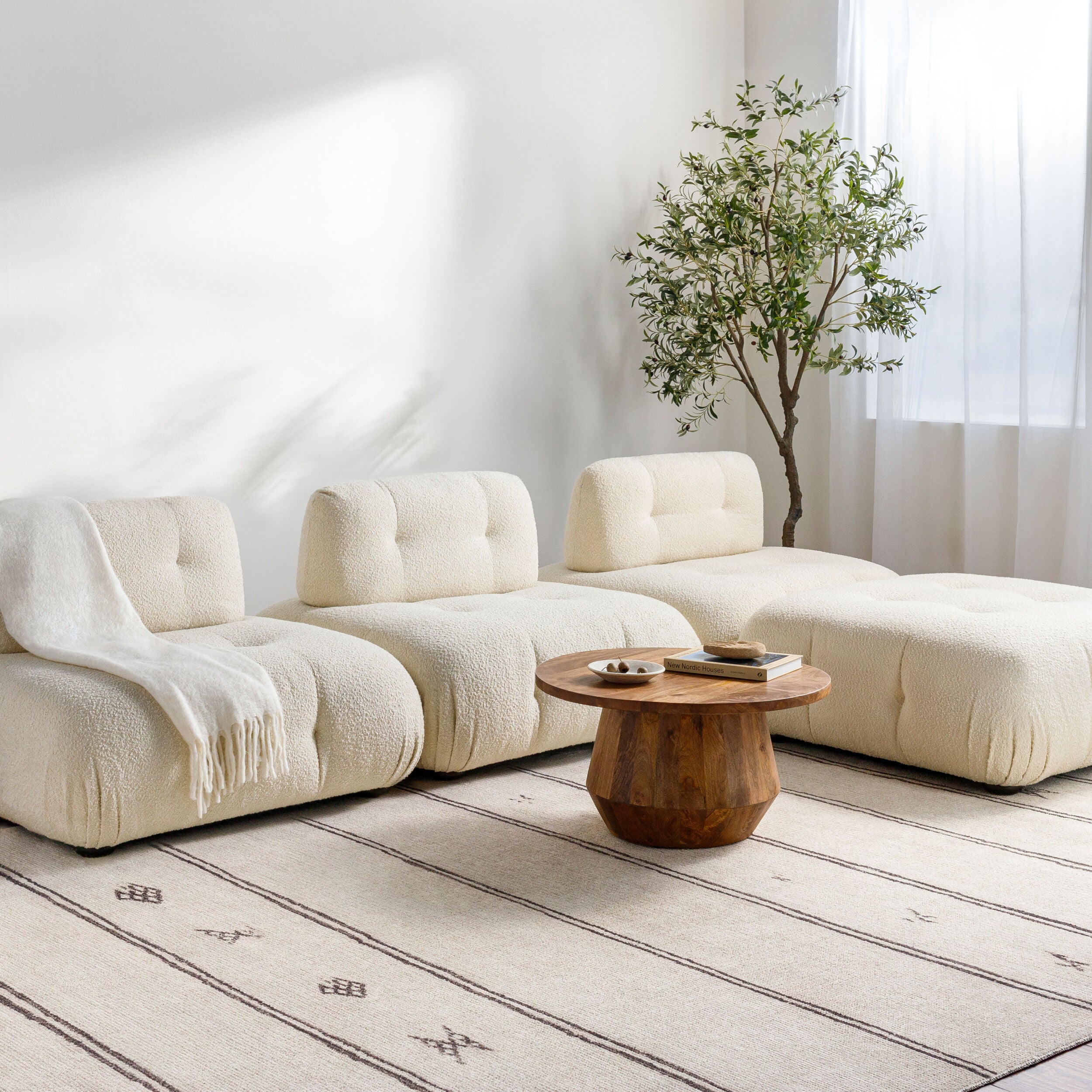 Becki Owens x LIVABLISS Rivi Machine Woven Rug - Image 1