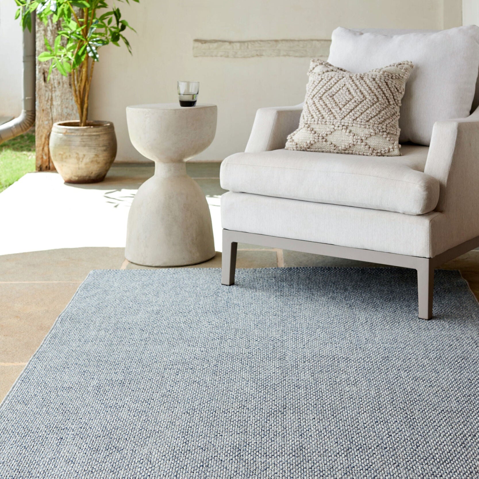 Becki Owens x LIVABLISS Birdie Machine Woven Rug - Image 1