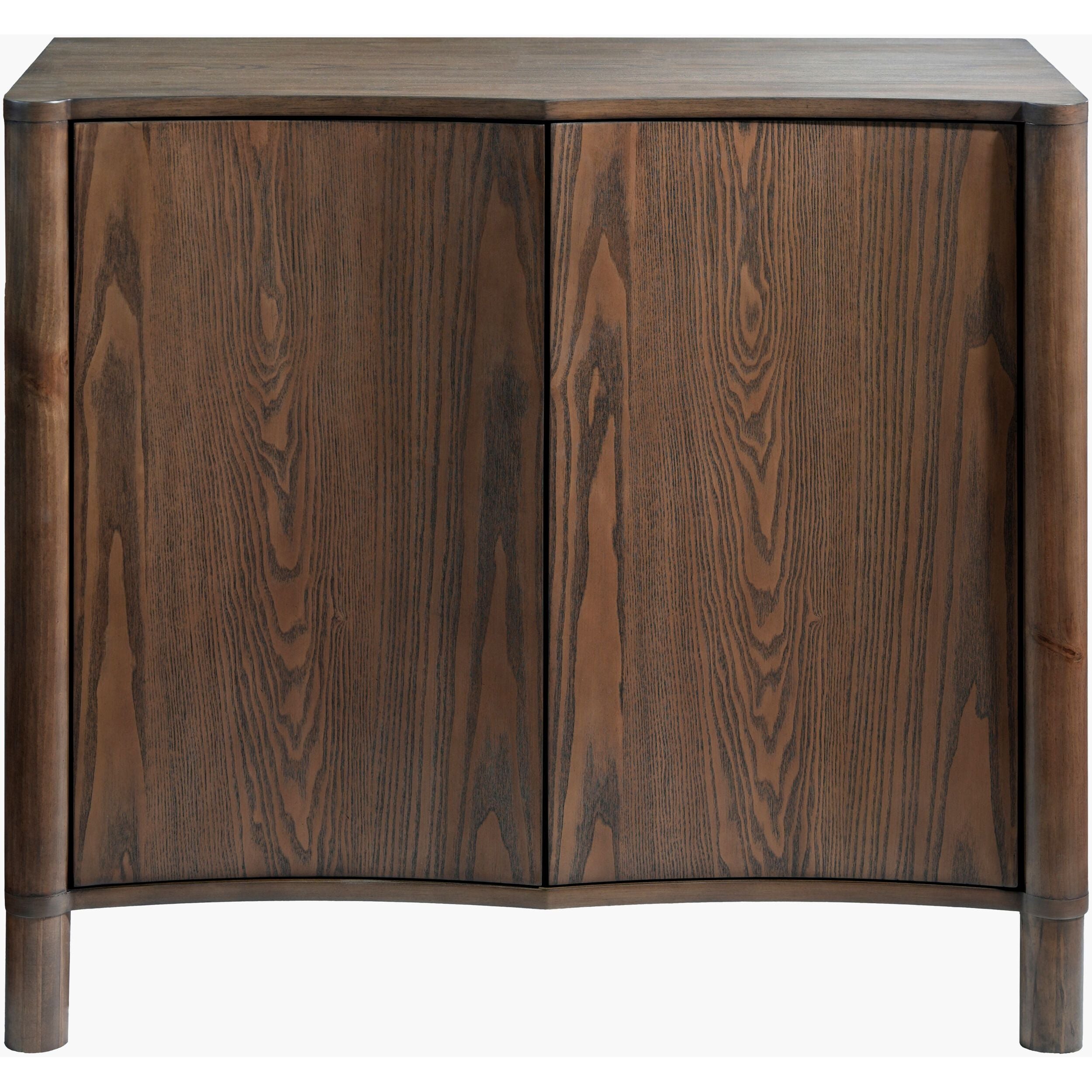 Becki Owens x LIVABLISS Sonador Wood Cabinet in Dark Ash - Image 2