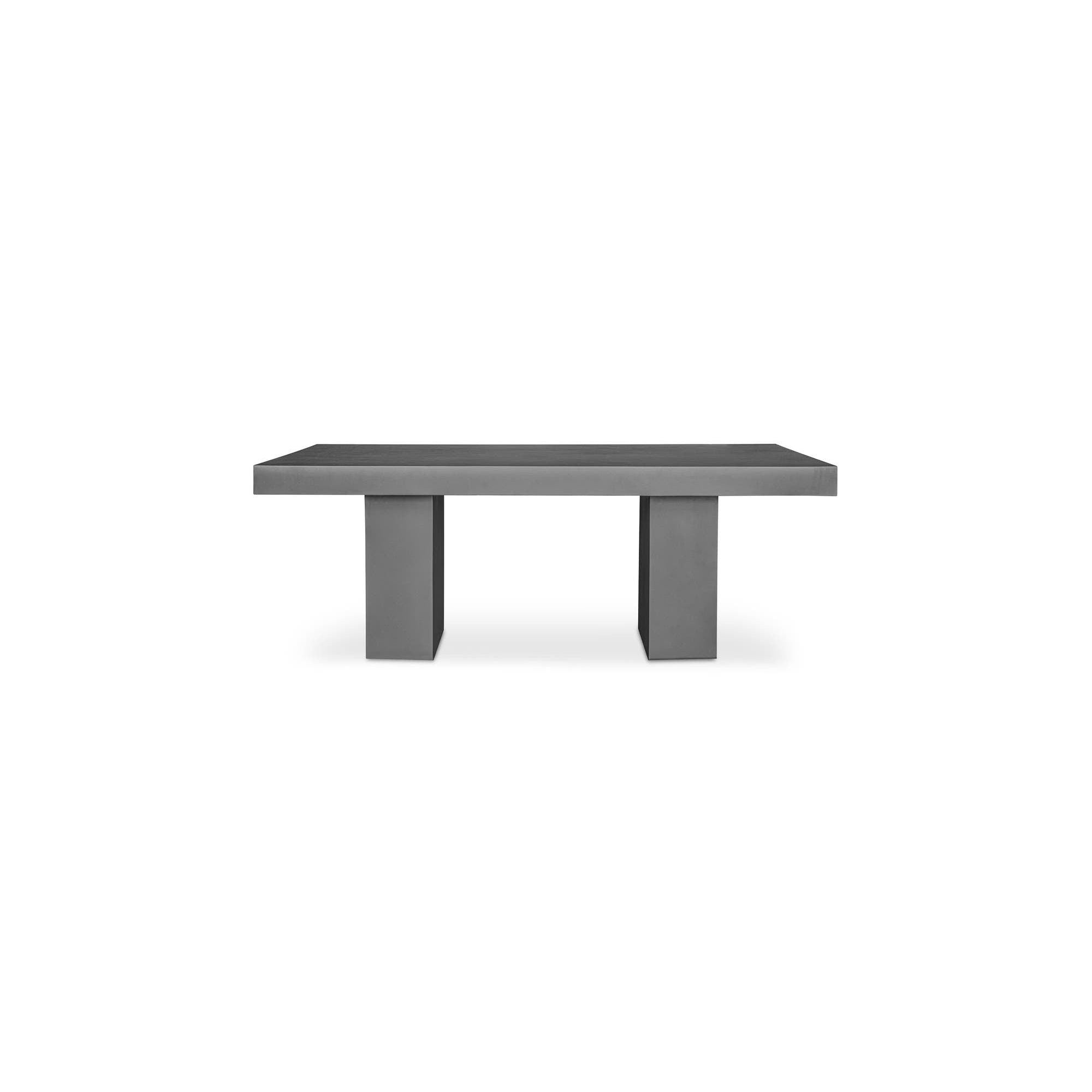 Moe's Home Antonius Outdoor Dining Table Grey - Image 1