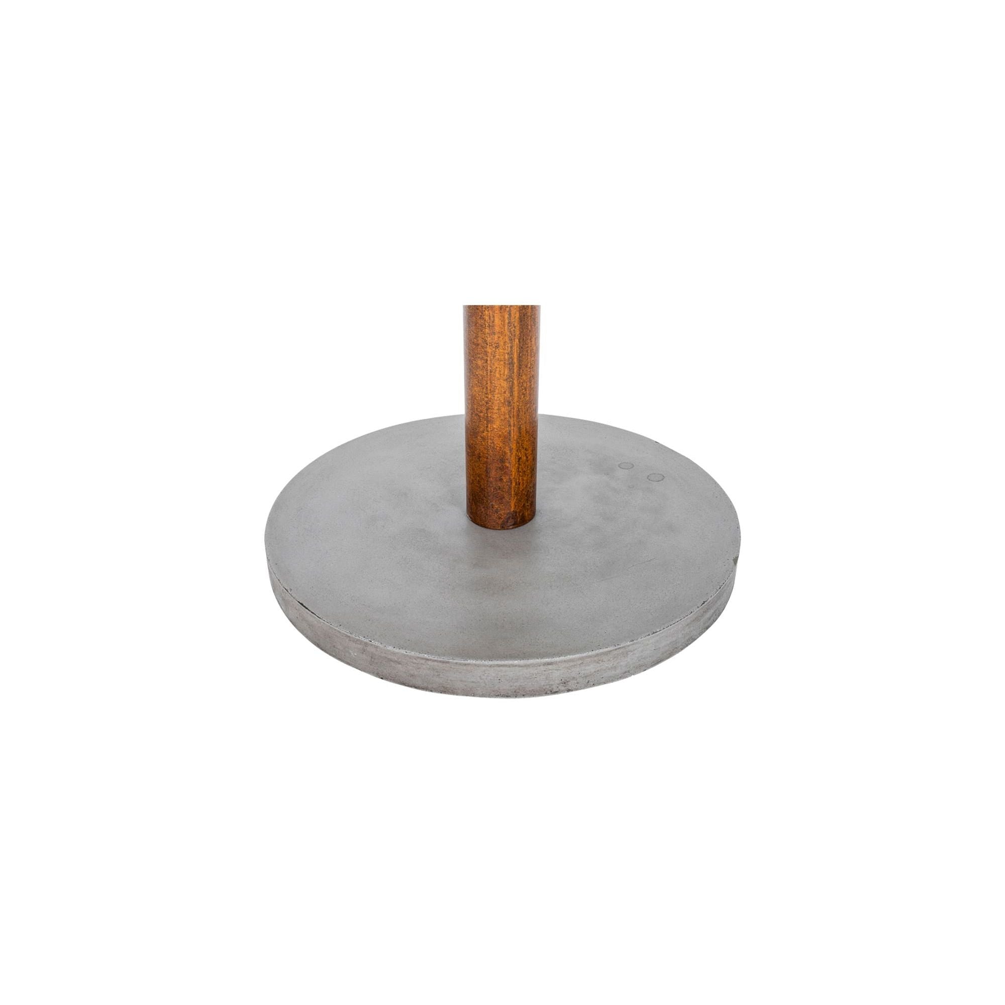 Moe's Home Hagan Outdoor Table Dark Grey - Image 3