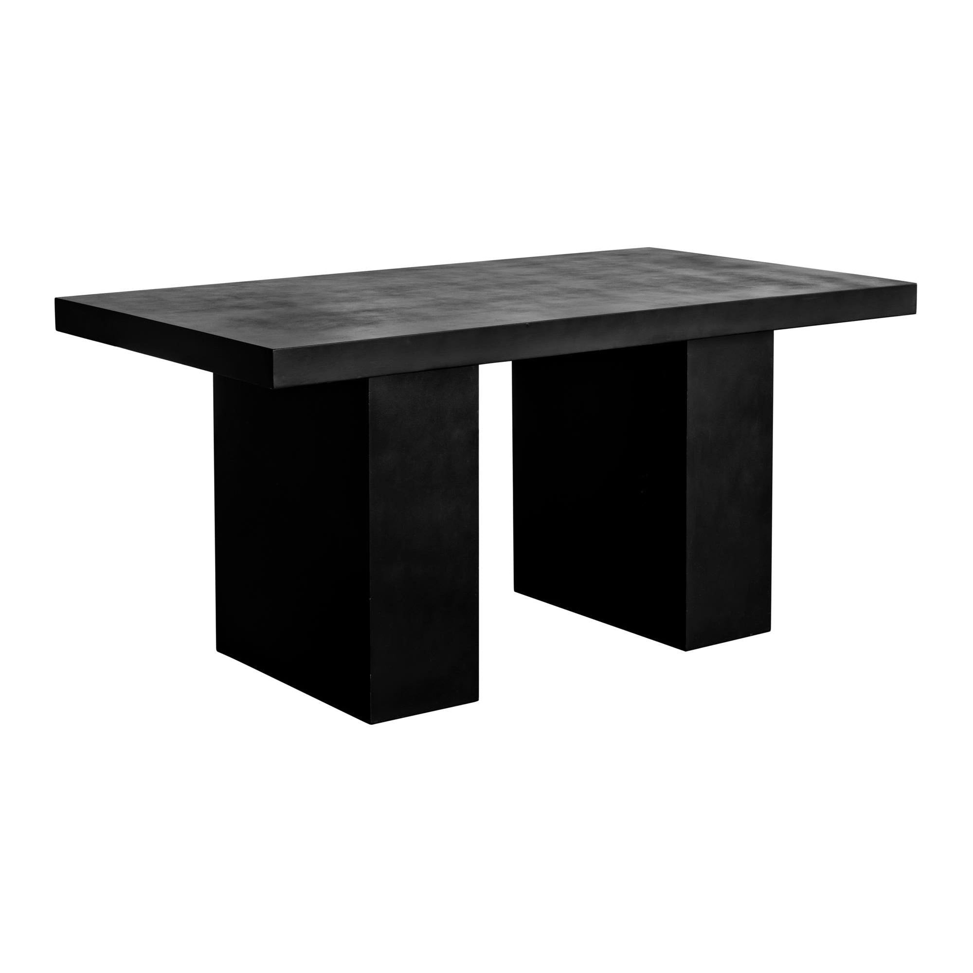 Moe's Home Aurelius 2 Outdoor Dining Table Black - Image 3