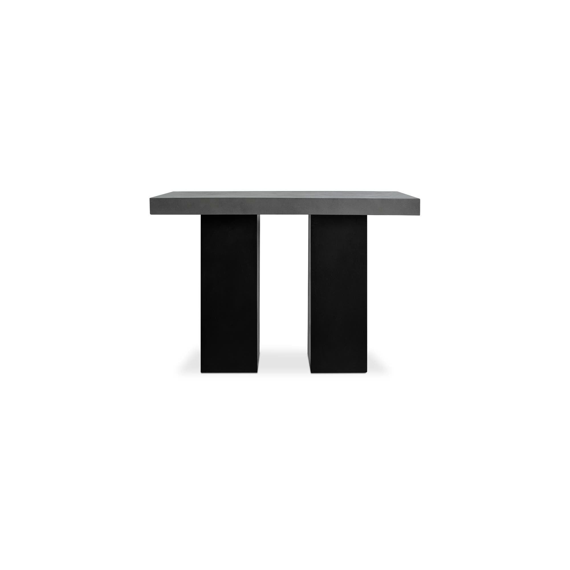 Moe’s Home Lithic Outdoor Bar Table Grey