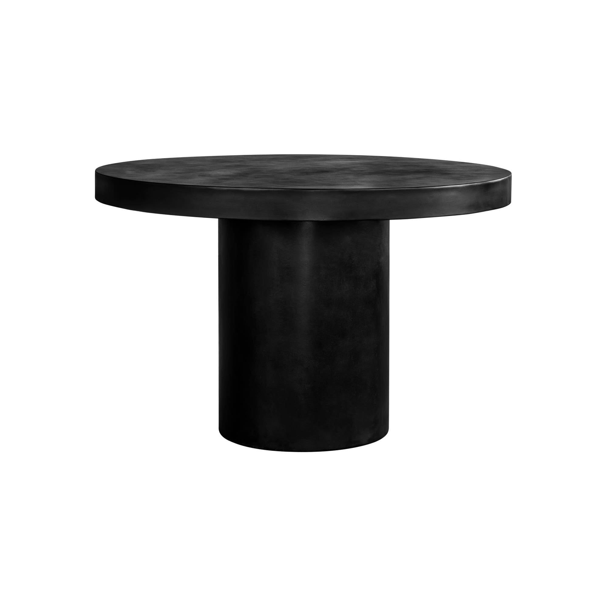 Moe’s Home Cassius Round Outdoor Dining Table Black