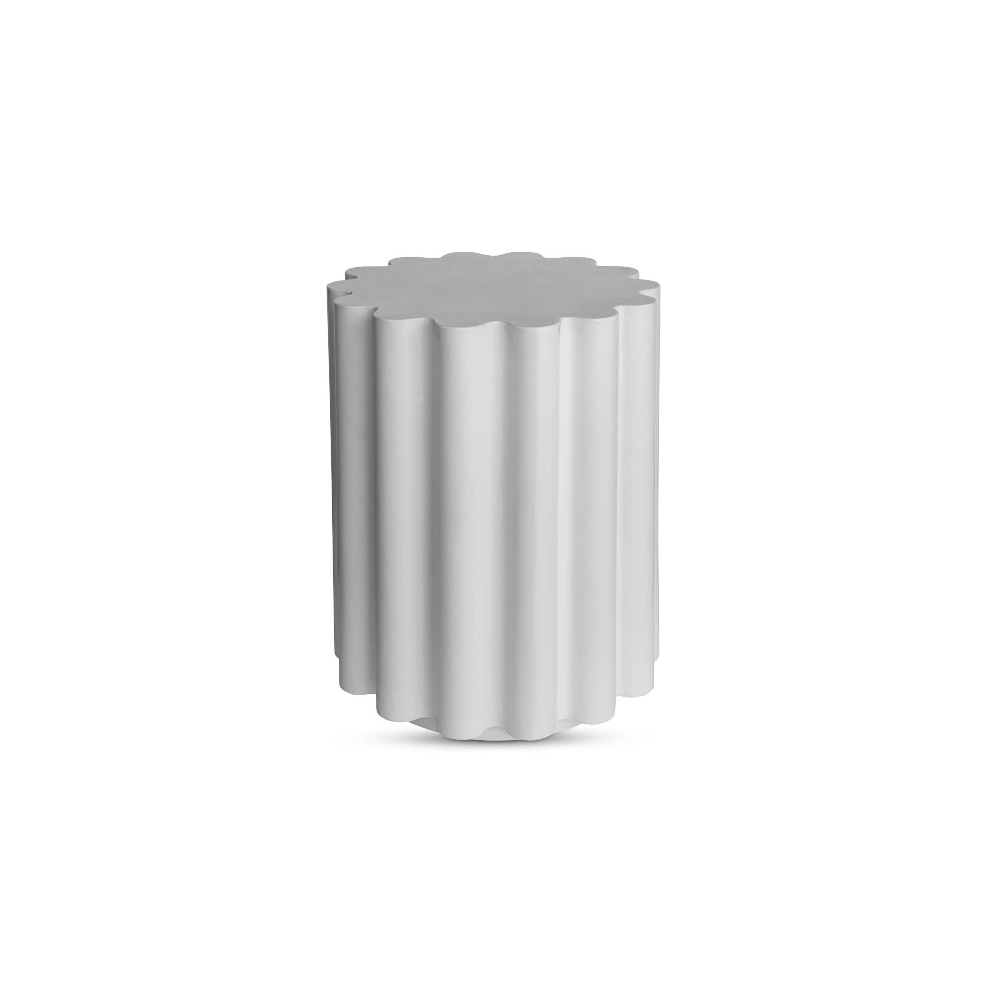 Moe's Home Collection Taffy White Accent Table - Image 1