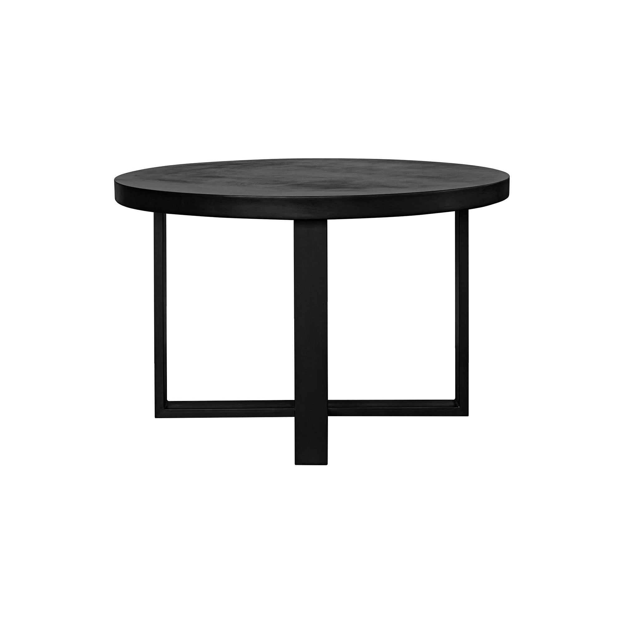 Moe's Home Jedrik Round Outdoor Dining Table Black - Image 2