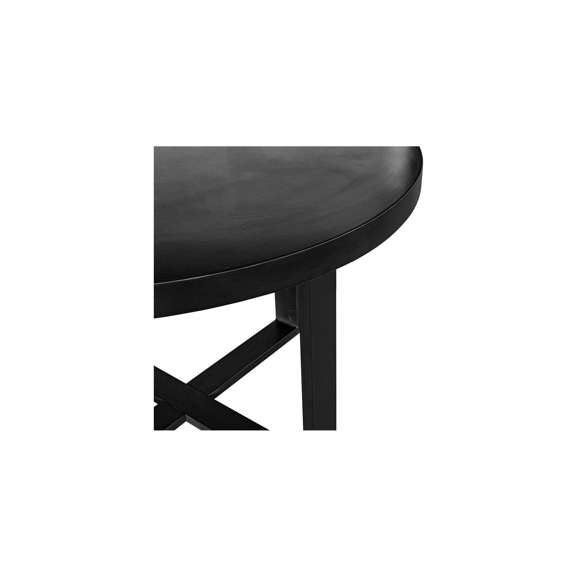 Moe's Home Jedrik Round Outdoor Dining Table Black - Image 3