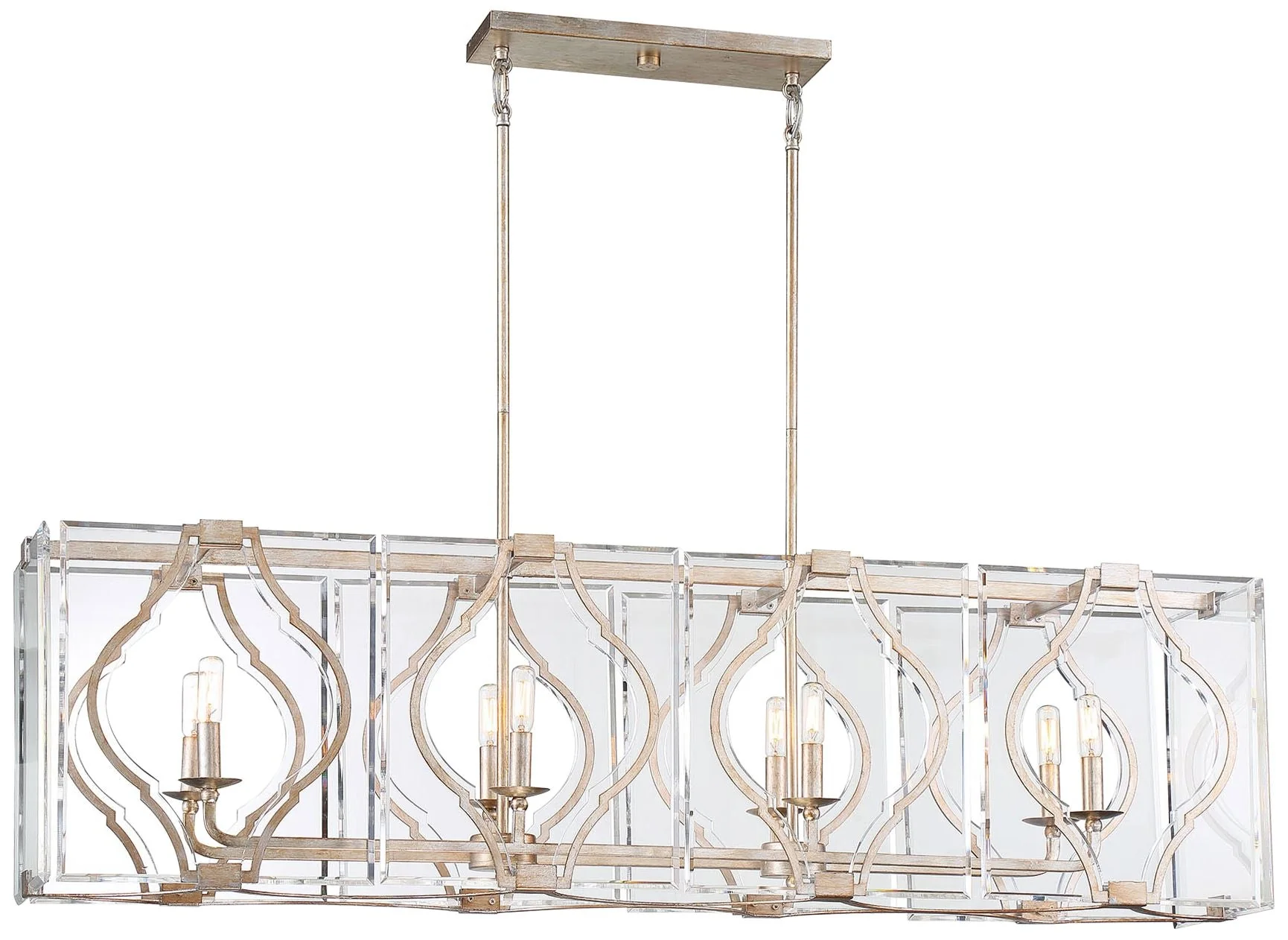 Brenton Cove 50 1/4"W Gold Kitchen Island Light Chandelier - Image 2