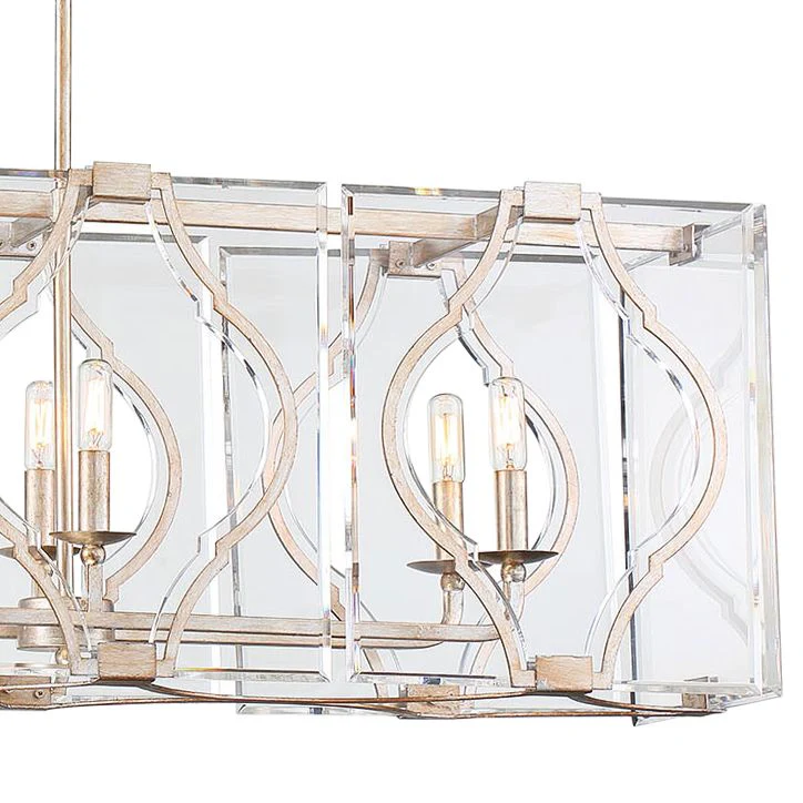 Brenton Cove 50 1/4"W Gold Kitchen Island Light Chandelier - Image 3