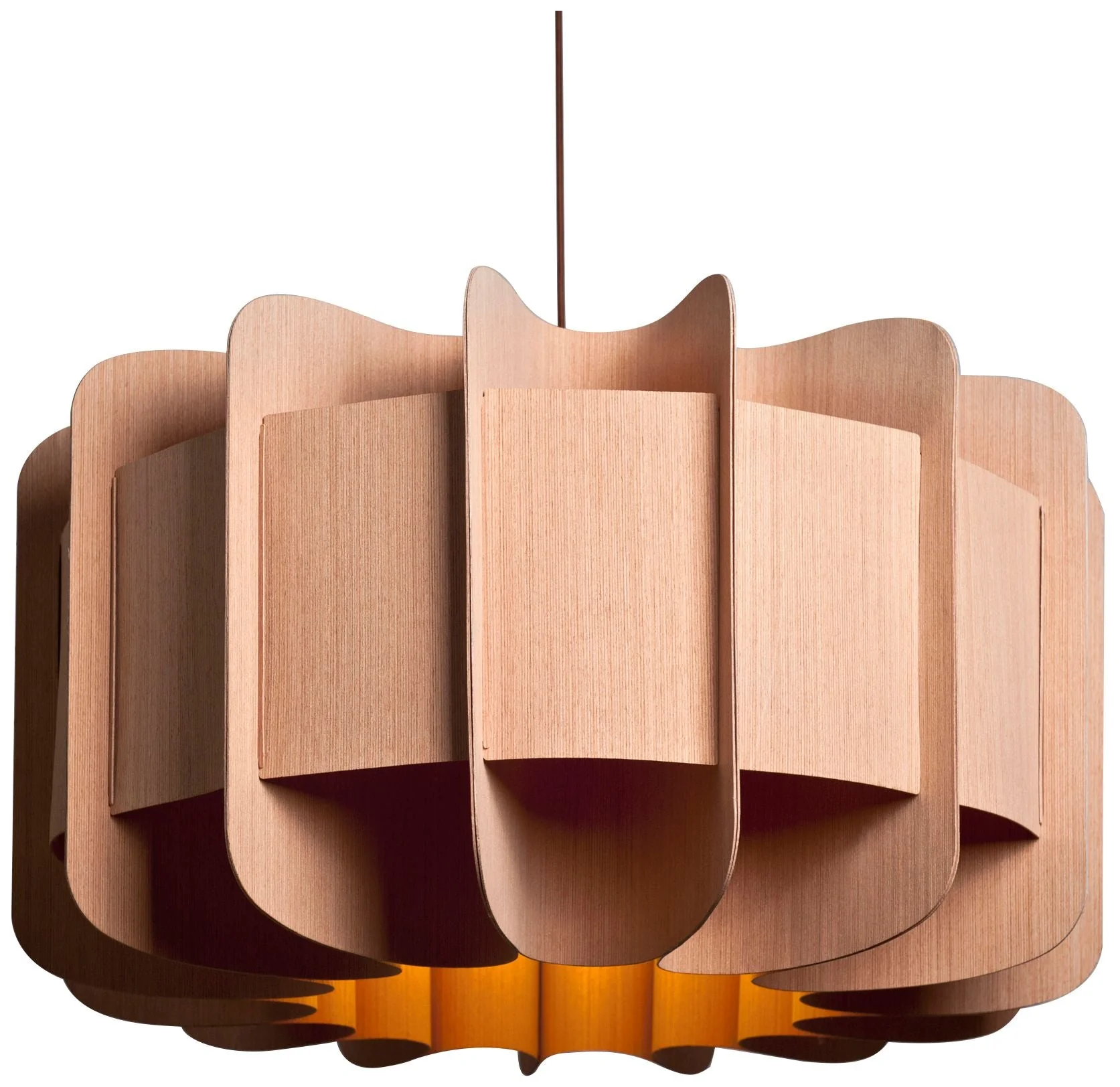 Bruck Clarissa 29 3/4" Wide Petribi with Ash Pendant Light - Image 1