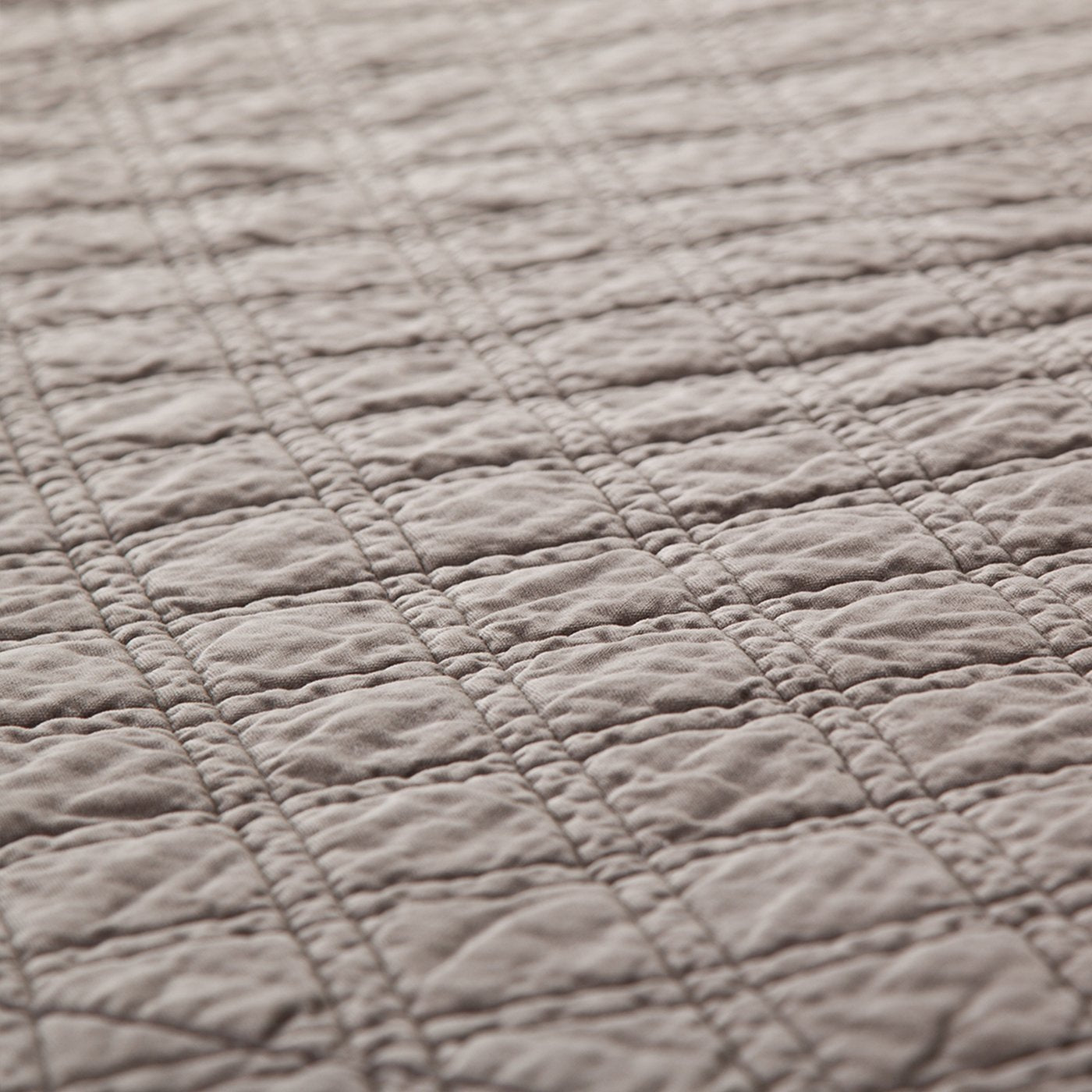 Pom Pom at Home Brussels Walnut Cotton Velvet Diamond Quilted Coverlet & Euro Shams ~ Available in Queen and King Sizes - Image 2