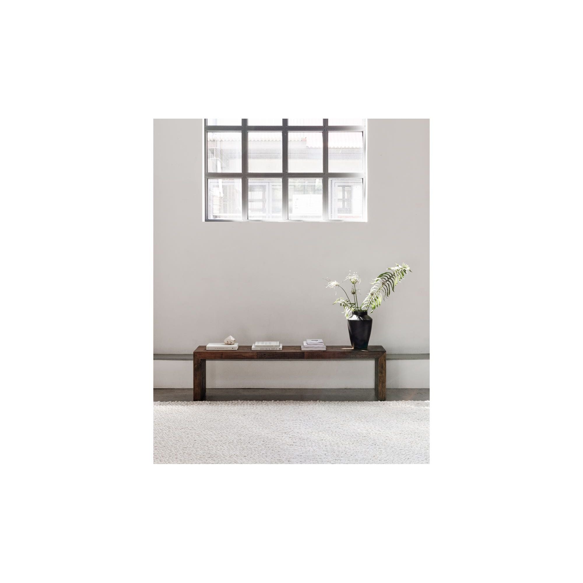 Moe's Home Vintage Large Bench Light Brown - Image 2
