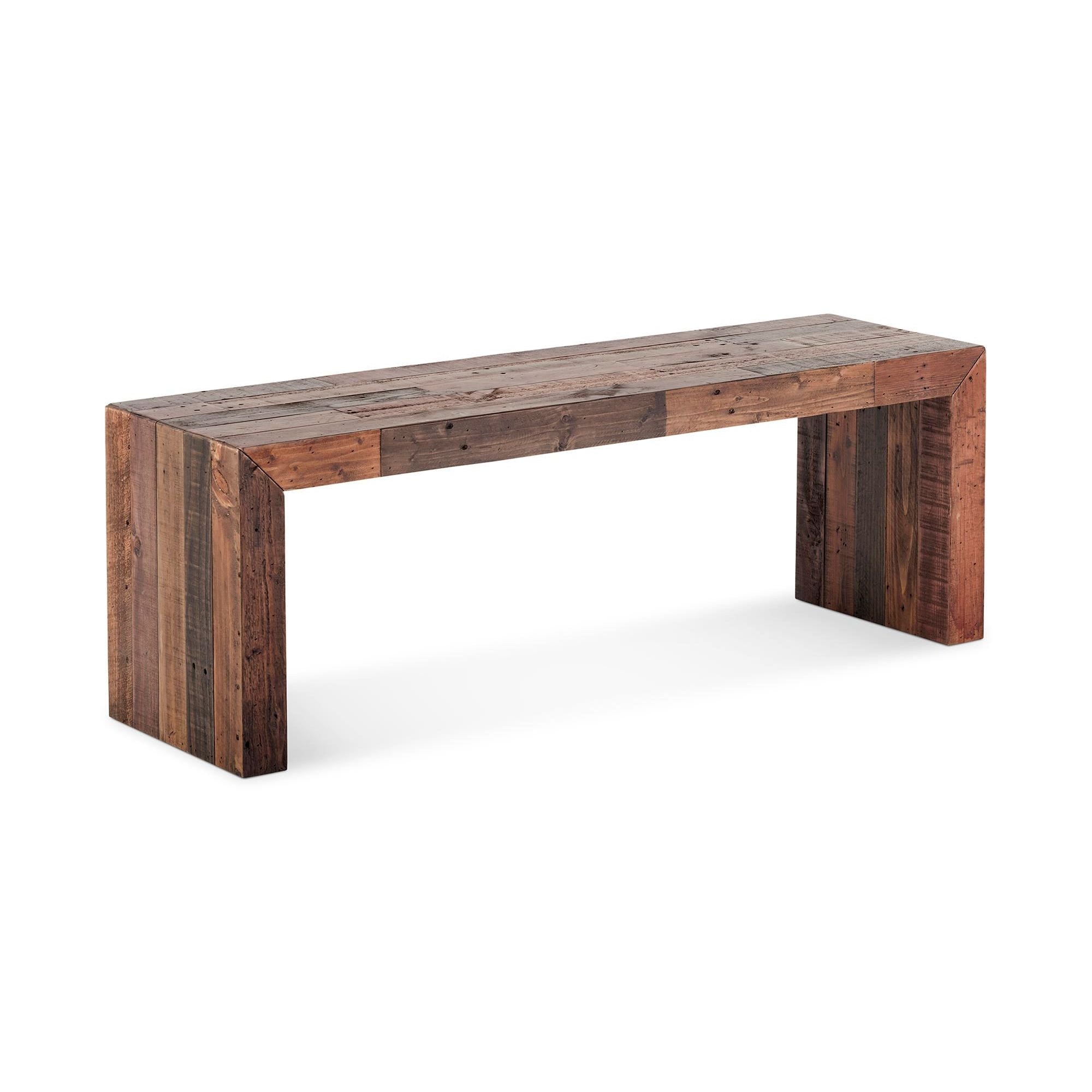 Moe's Home Vintage Small Bench Light Brown - Image 3