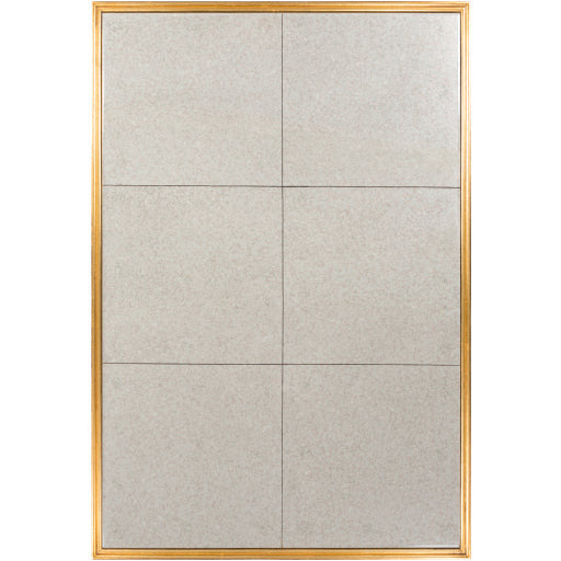 Surya Wall Decor & Mirrors Brantley Modern Wall Mirror Gold Finish BTY-001 - Image 1