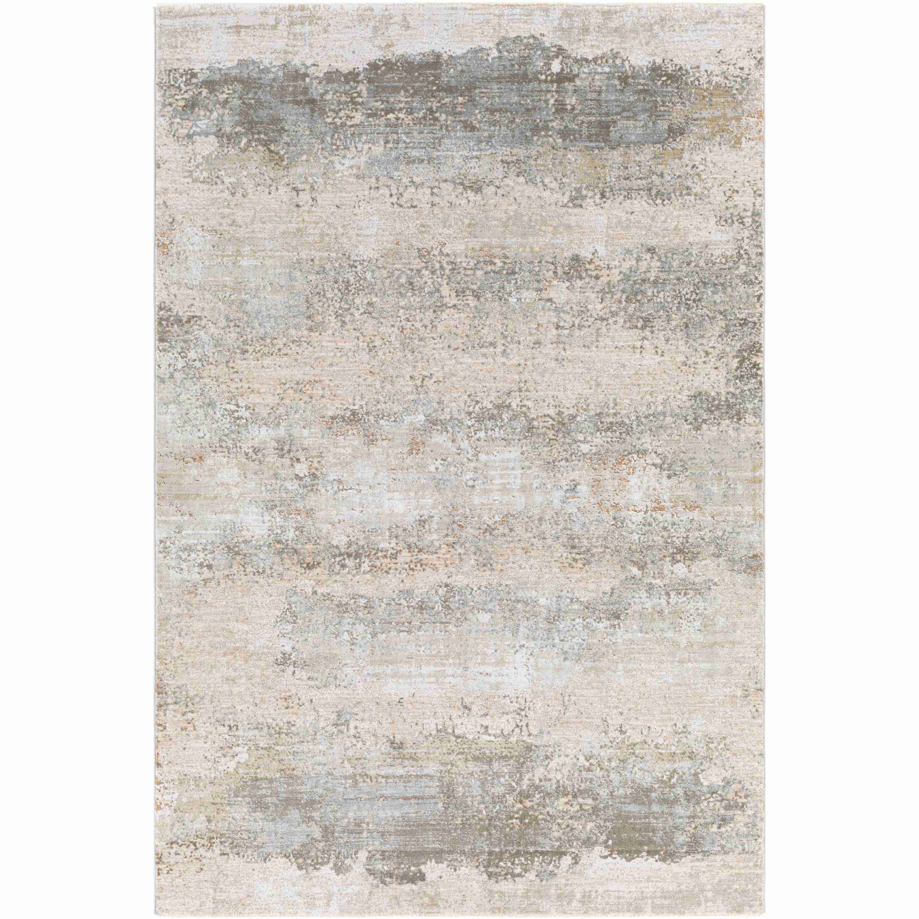 Surya Rugs Brunswick Collection Dusty Sage, Taupe, Light Grey, White, Pale Blue, Olive, Teal, Charcoal & Light Sage Rug BWK-2305 - Image 1