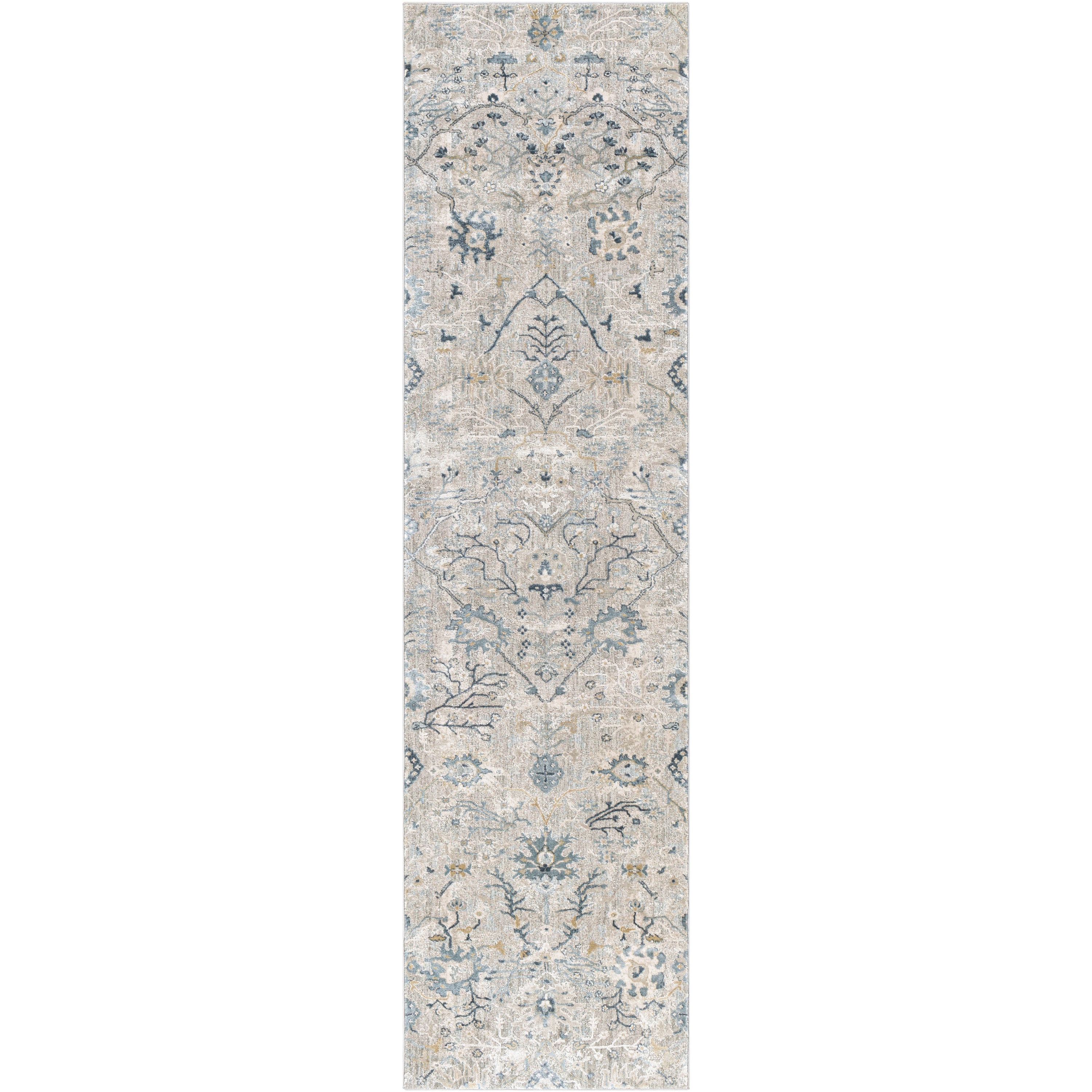 Surya Rugs Brunswick Collection Area Rug Dusty Sage, Light Beige, Taupe, Gray & Teal BWK-2316 - Image 3