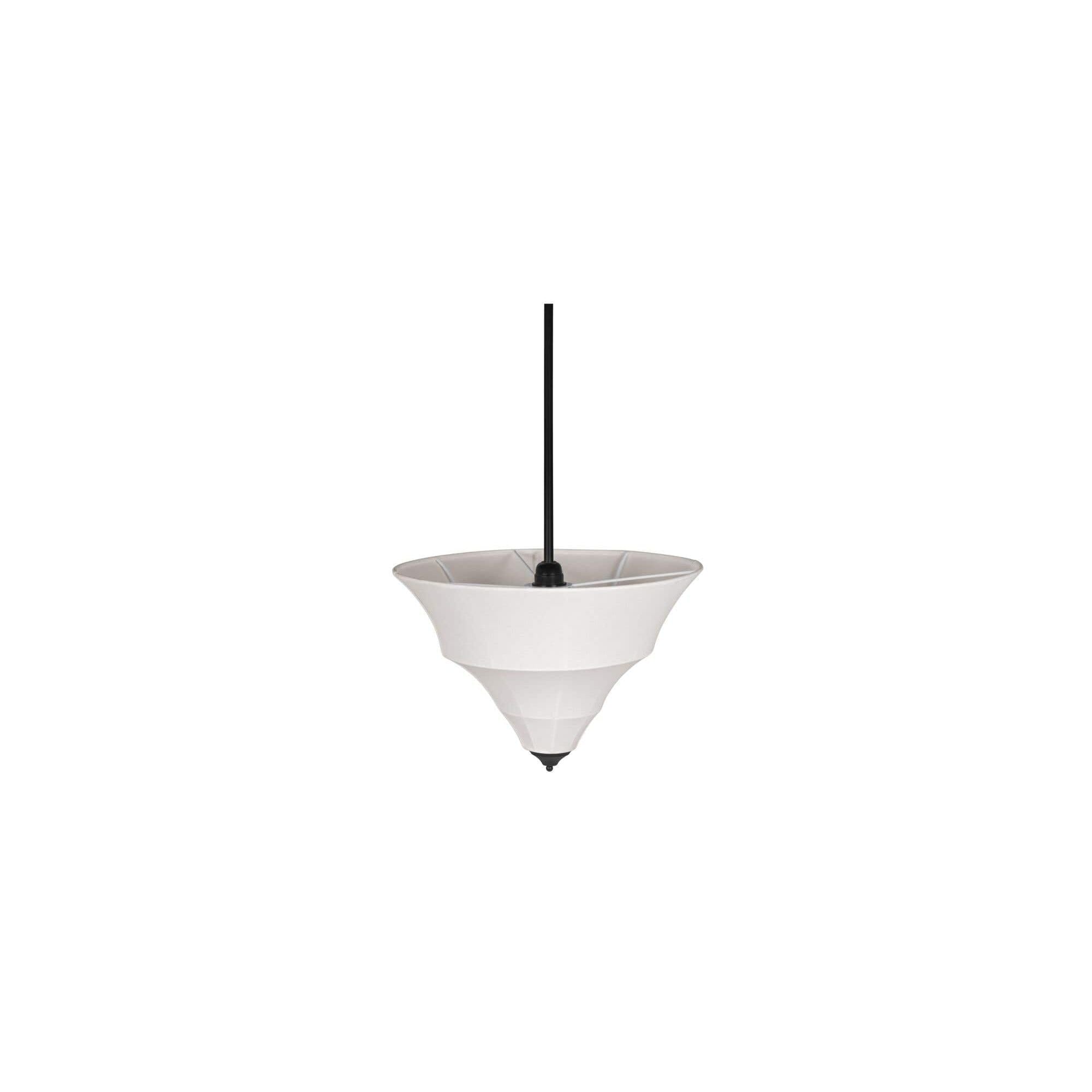 Moe's Home Corrina Pendant Lamp Small White - Image 3