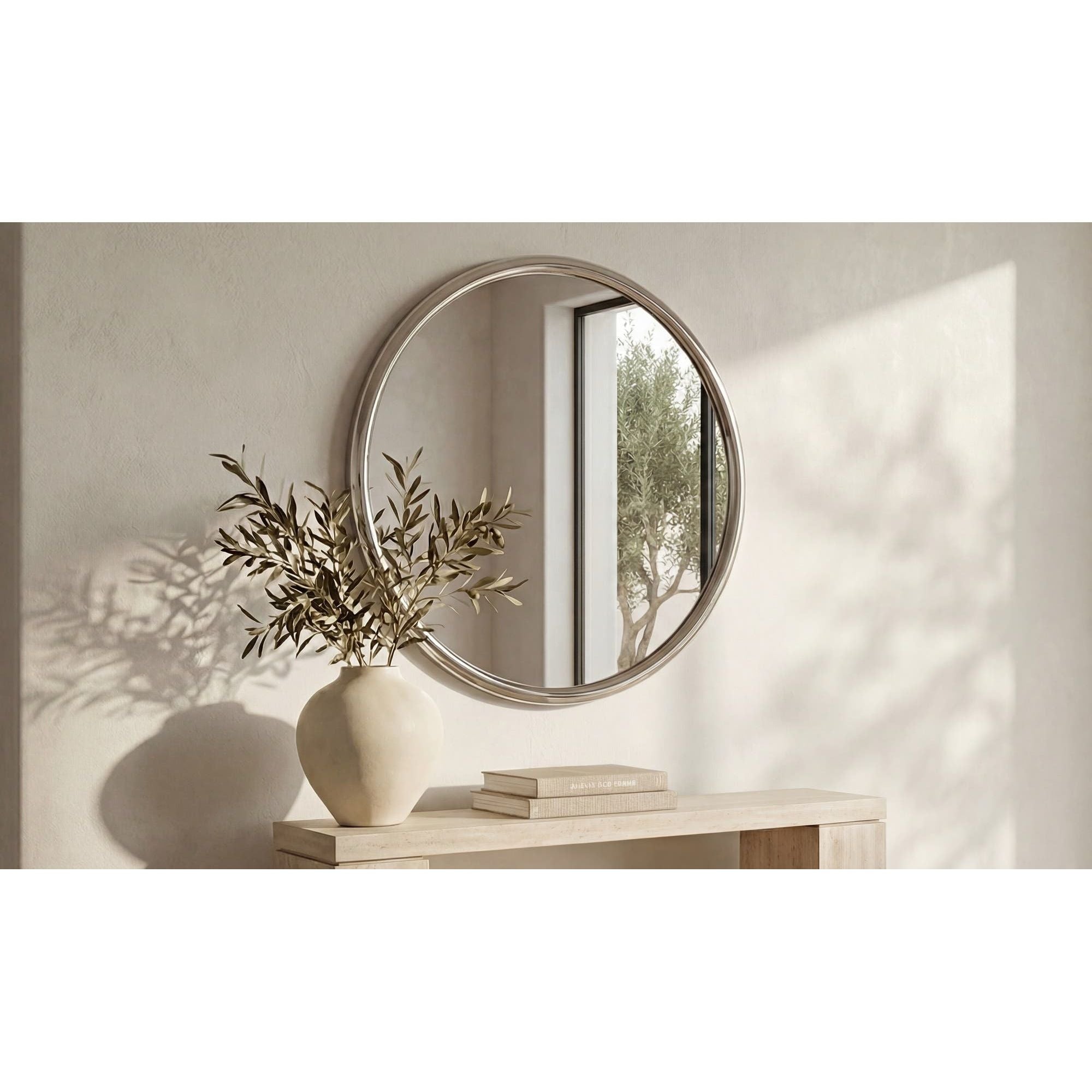 Moe's Home Lars Mirror Chrome - Image 2