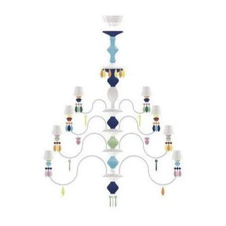 Lladro Belle De Nuit Chandelier - Image 2