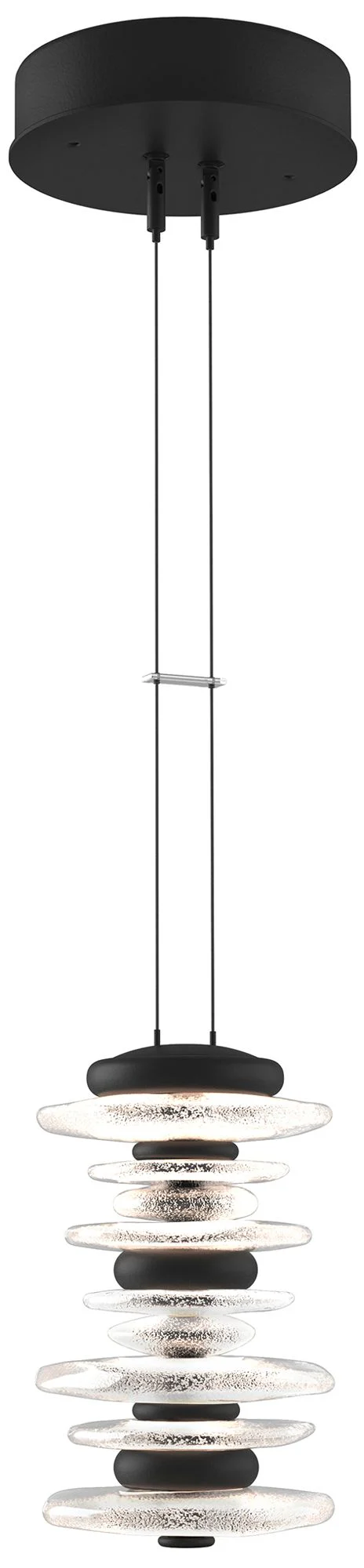 Cairn Large Mini Pendant - Black Finish - Standard Height - Image 1