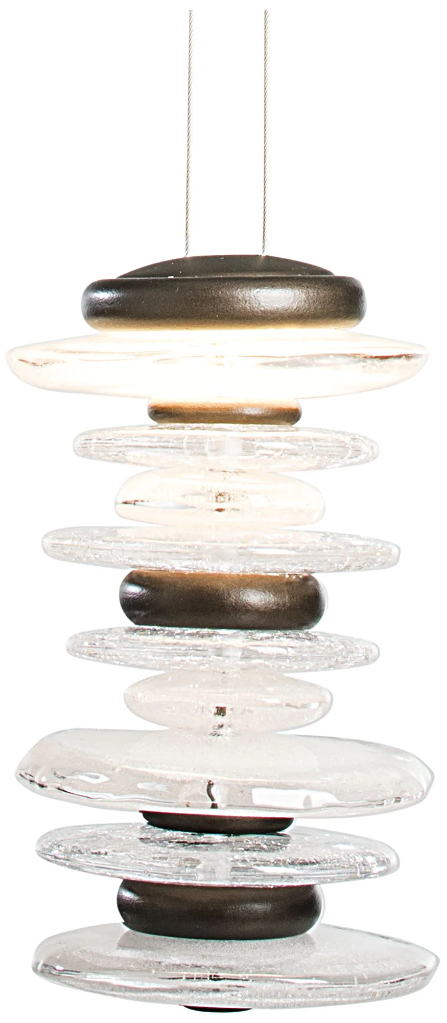 Cairn Large Mini Pendant - Dark Smoke Finish - Standard Height - Image 1