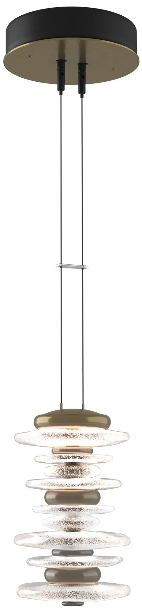 Cairn Large Mini Pendant - Modern Brass - Image 1