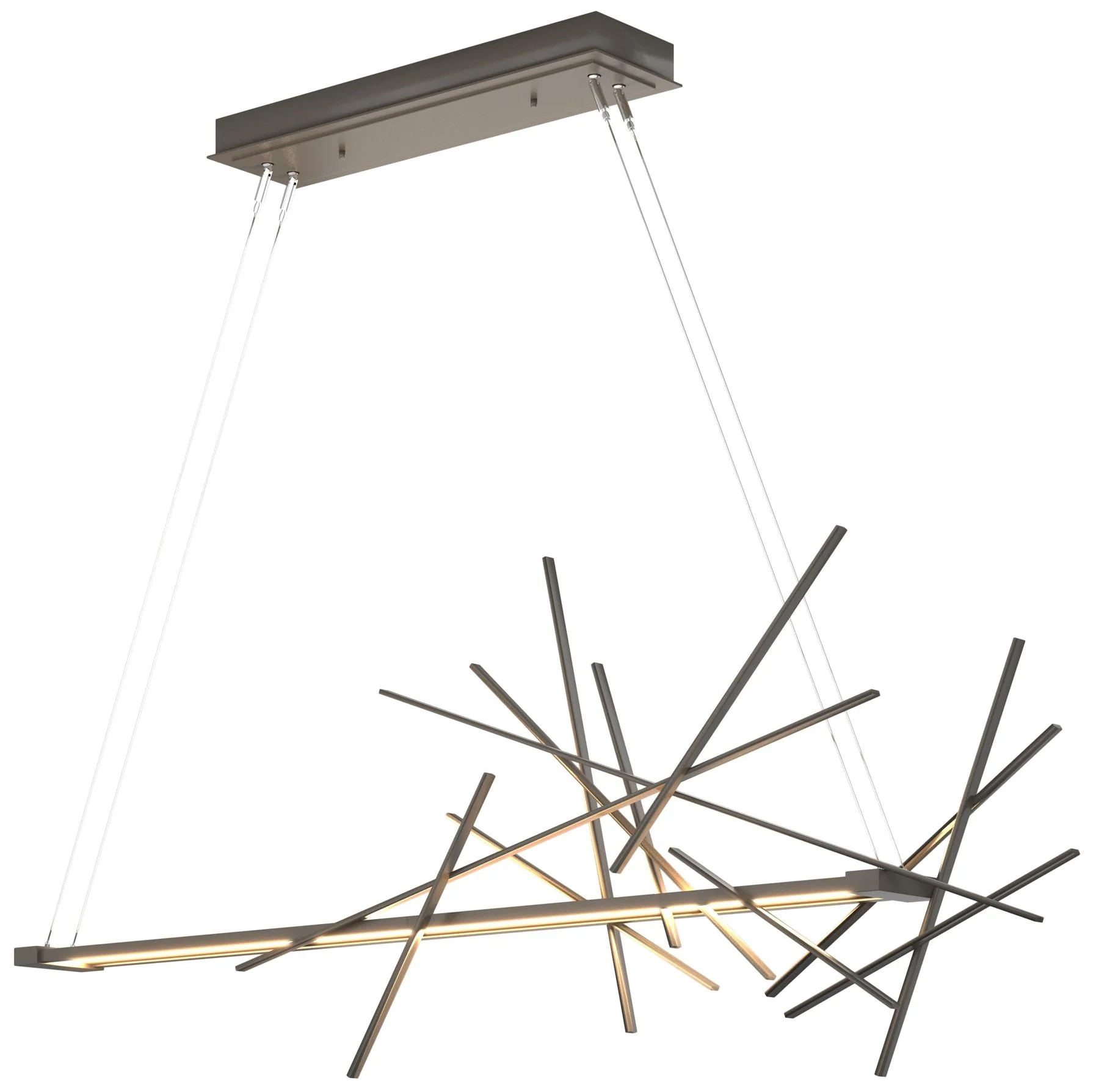 Cascade LED Pendant - Dark Smoke - Image 1