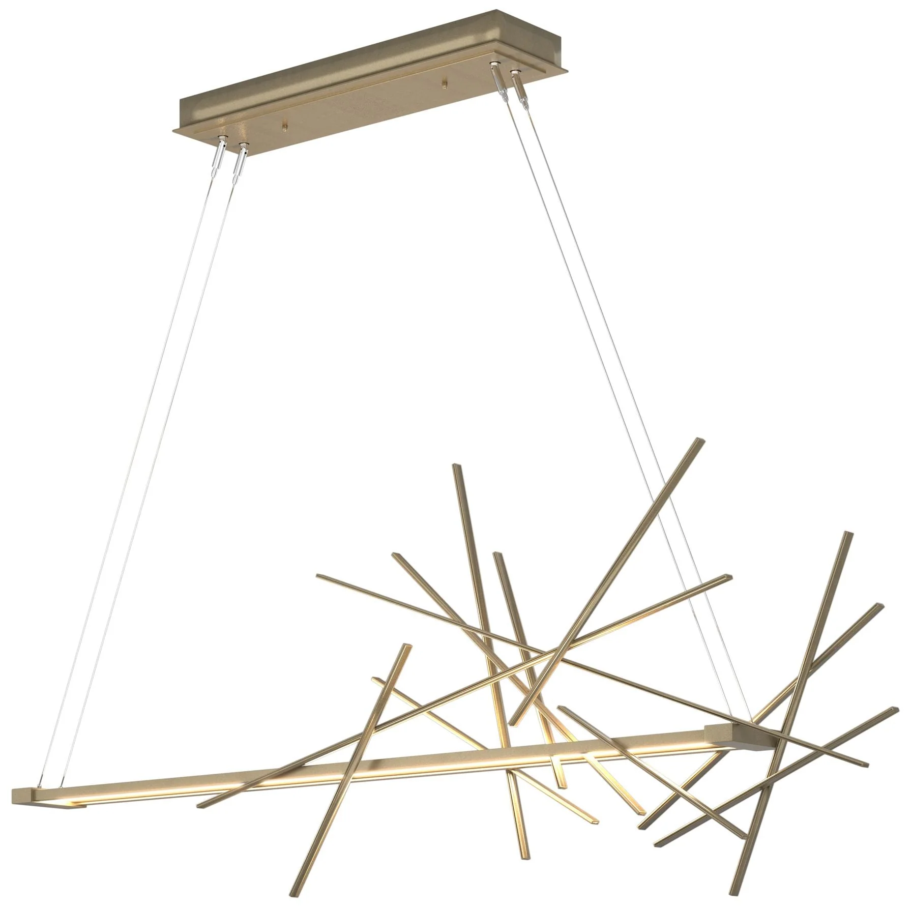 Cascade LED Pendant - Gold - Image 1