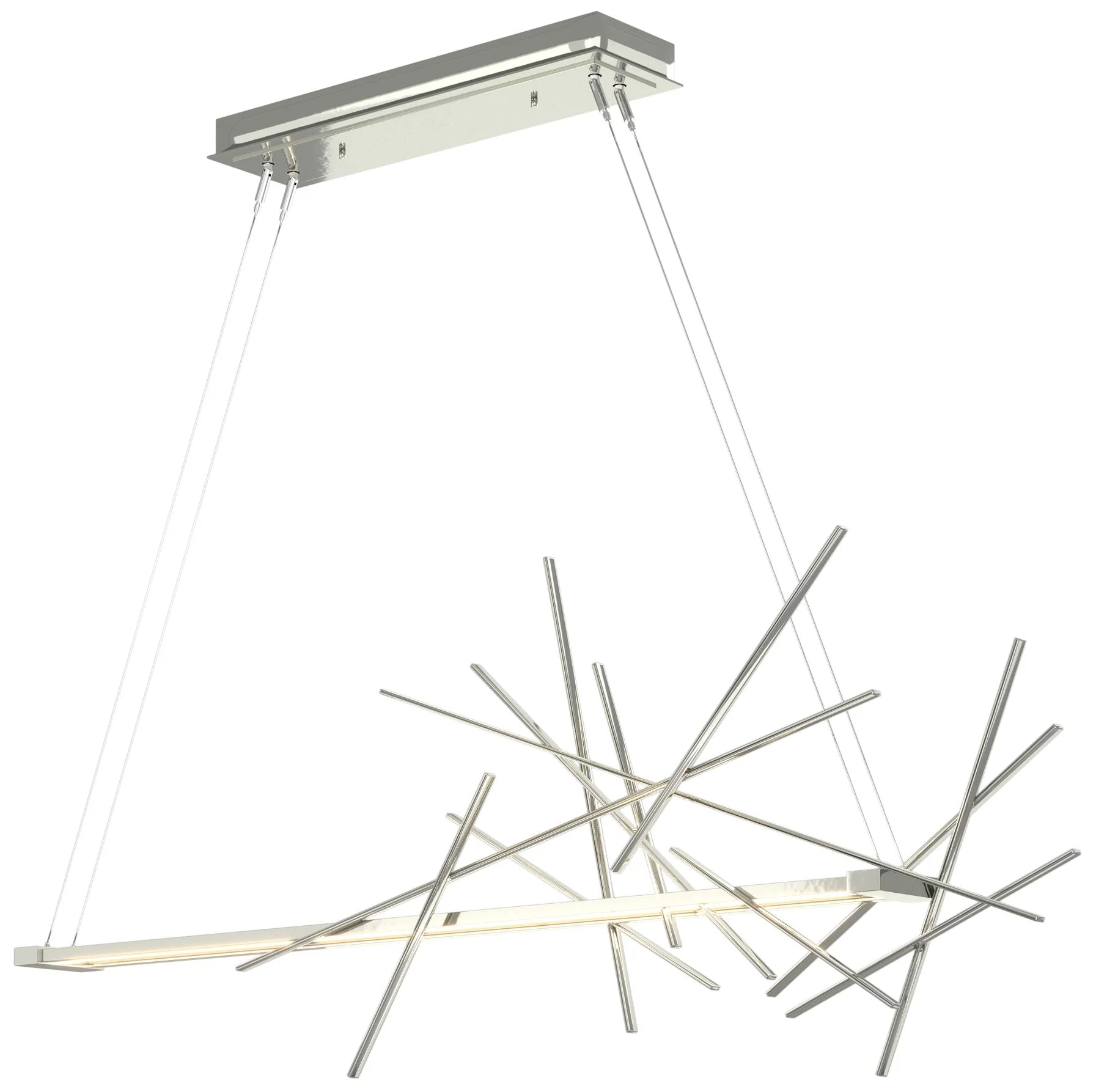 Cascade LED Pendant - Sterling - Image 1