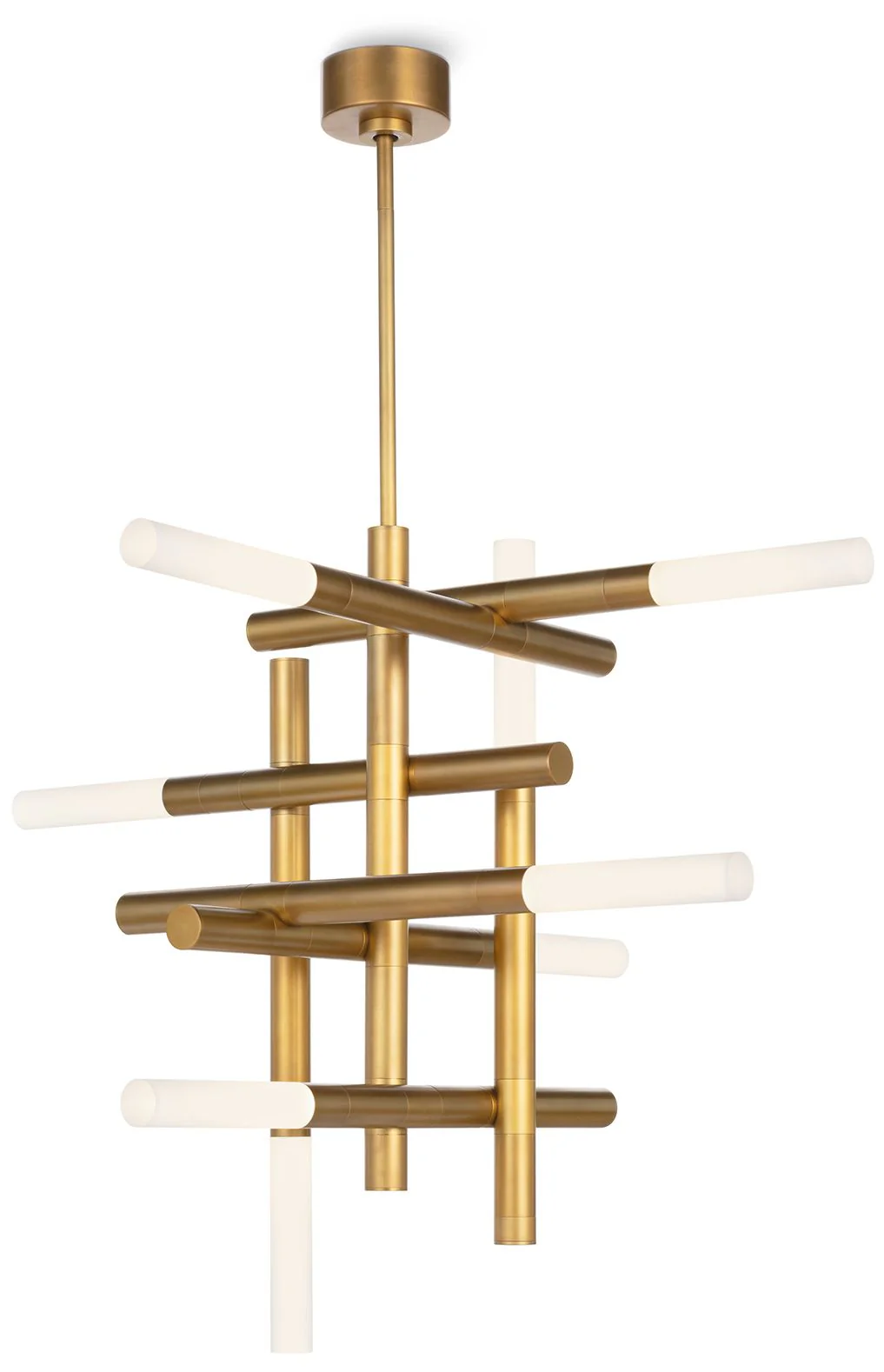 Cass Chandelier (Natural Brass) - Image 1