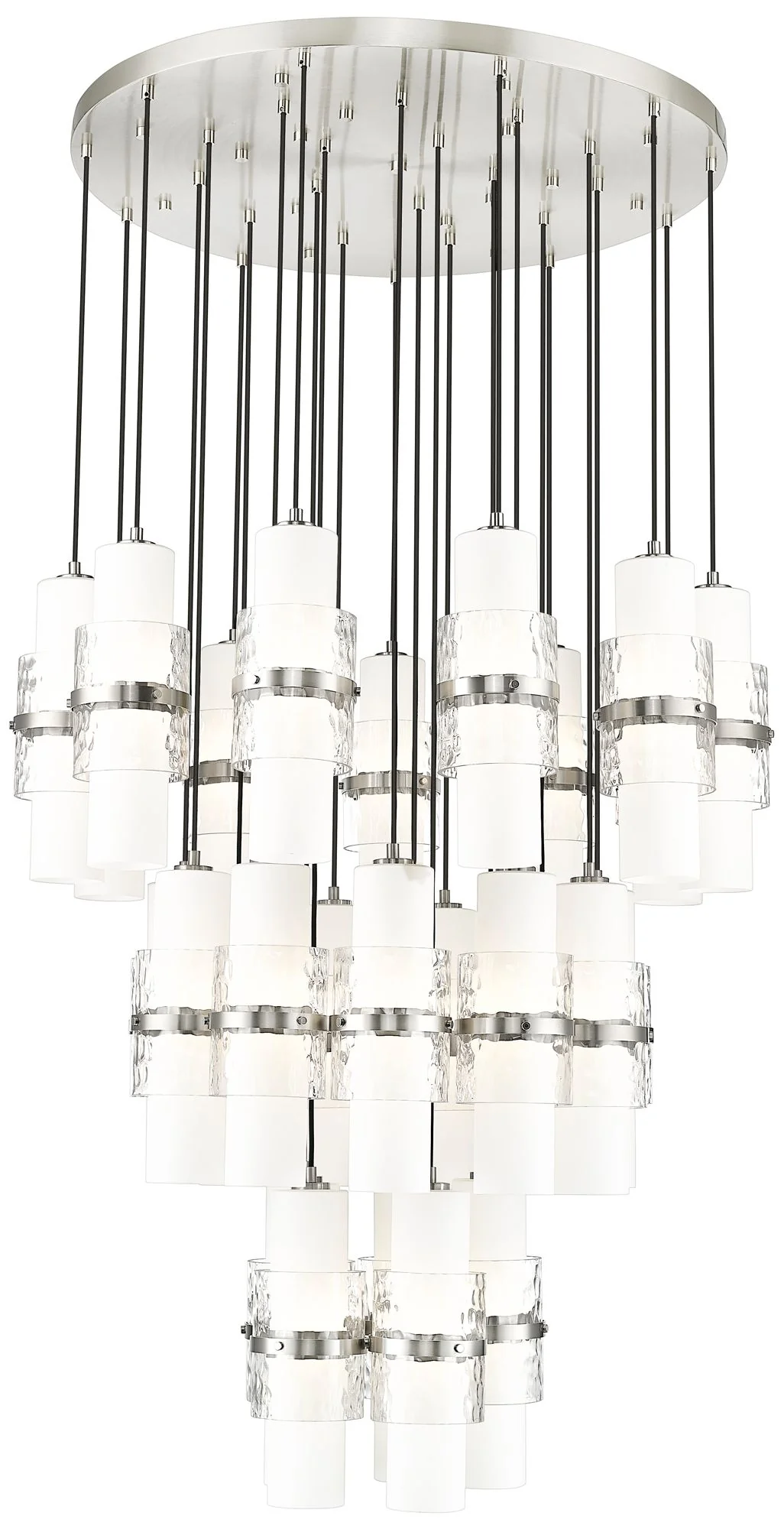 Cayden by Z-Lite Brushed Nickel 27 Light Chandelier - Image 1
