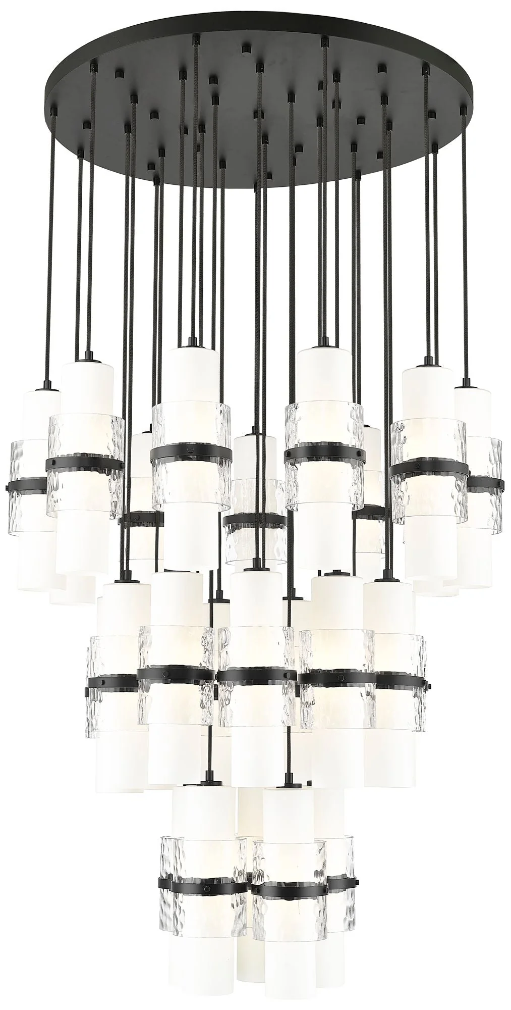 Cayden by Z-Lite Matte Black 27 Light Chandelier - Image 1