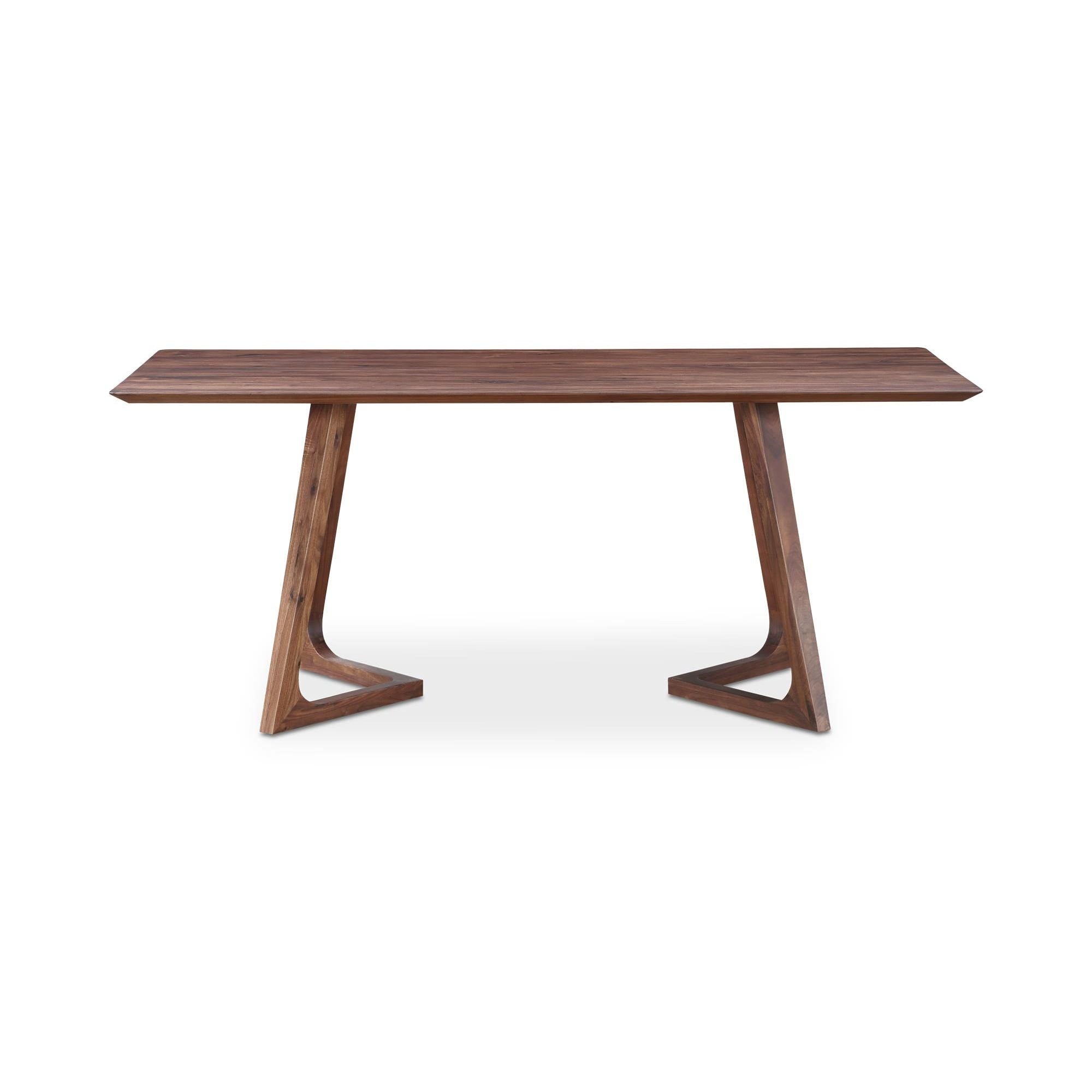 Moe's Home Godenza Rectangular Dining Table Walnut - Image 1