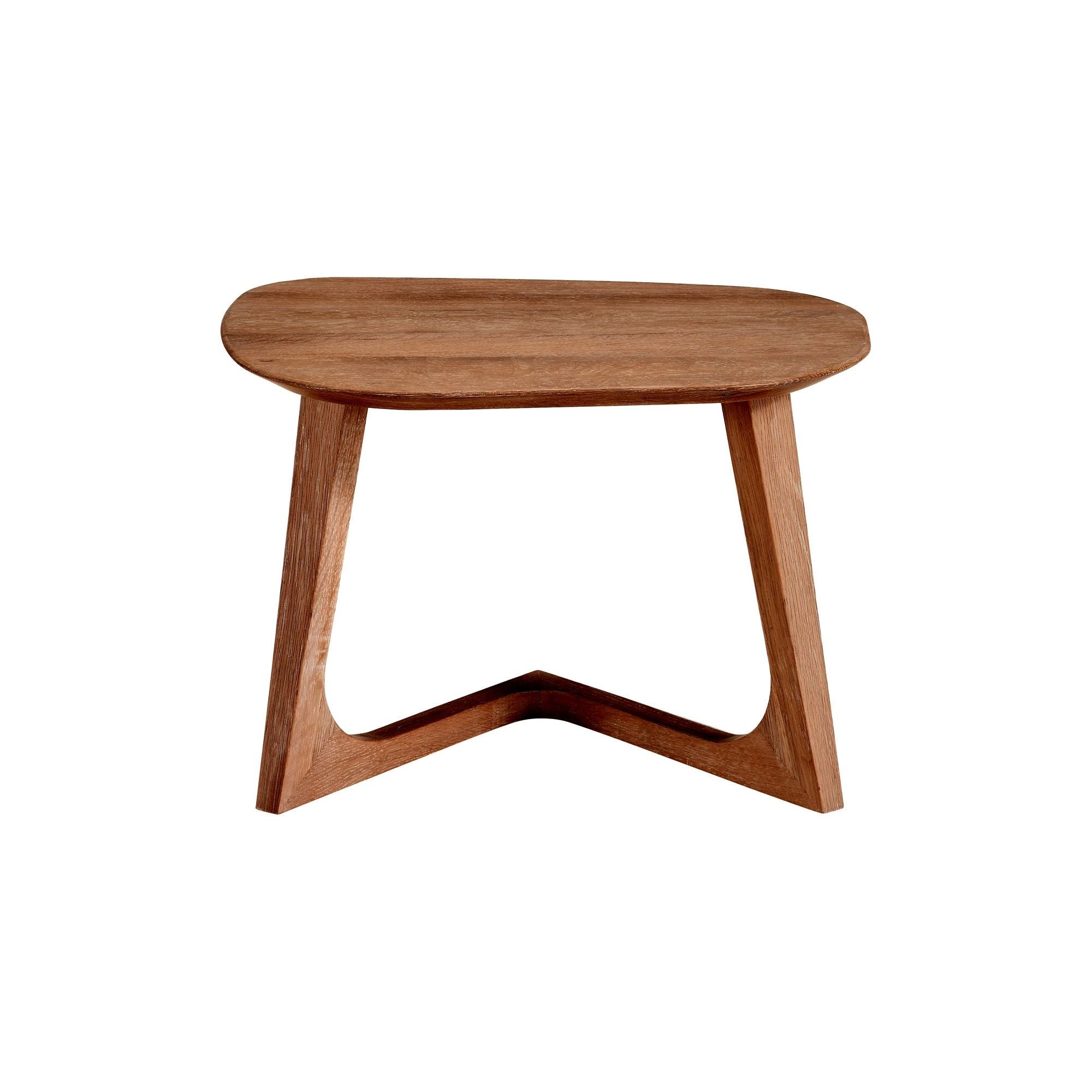 Moe's Home Godenza Brown Walnut Wood End Table - Image 1