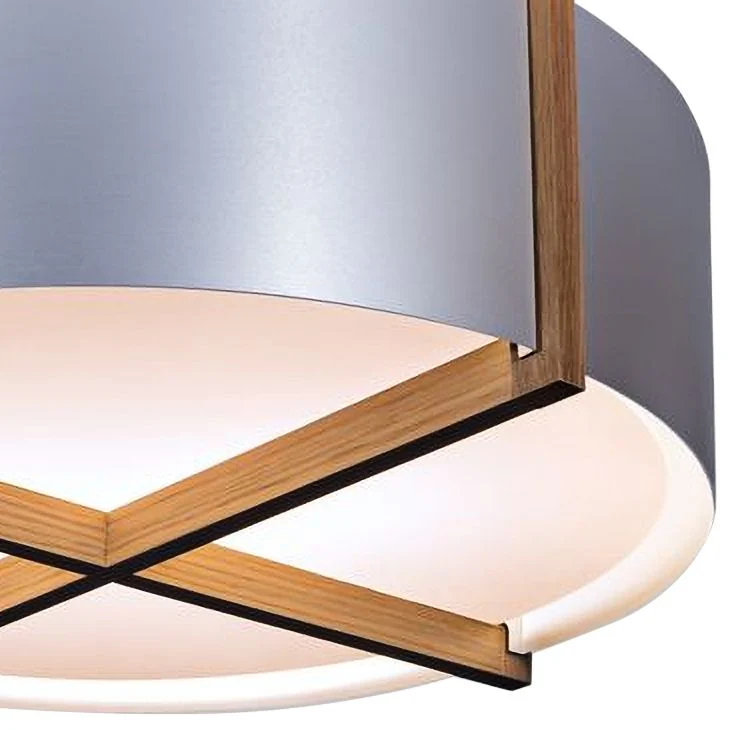 Cerno Plura 36" Wide Brushed Aluminum LED Pendant Light - Image 3
