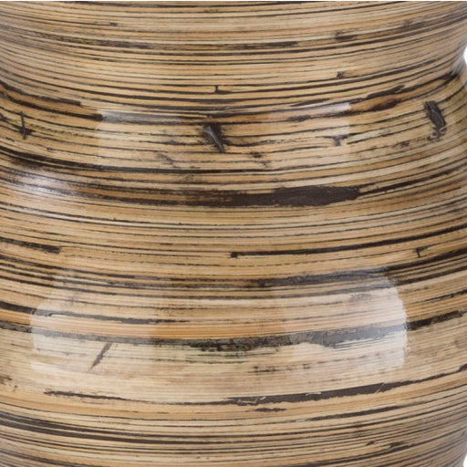 Surya Cane Garden Rustic Modern Natural Wood Accent Side Table  CGN-004 - Image 3