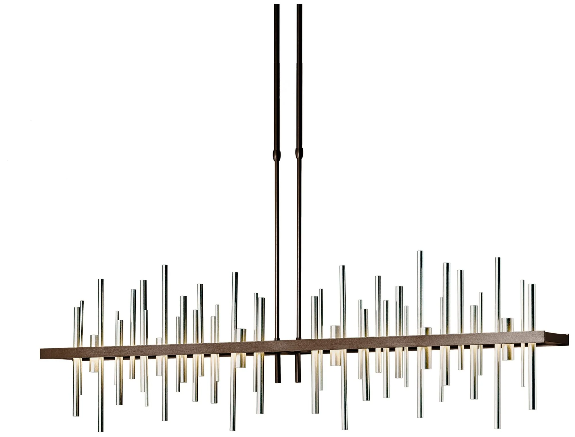 Cityscape 51.9" Bronze Long LED Pendant - Image 1
